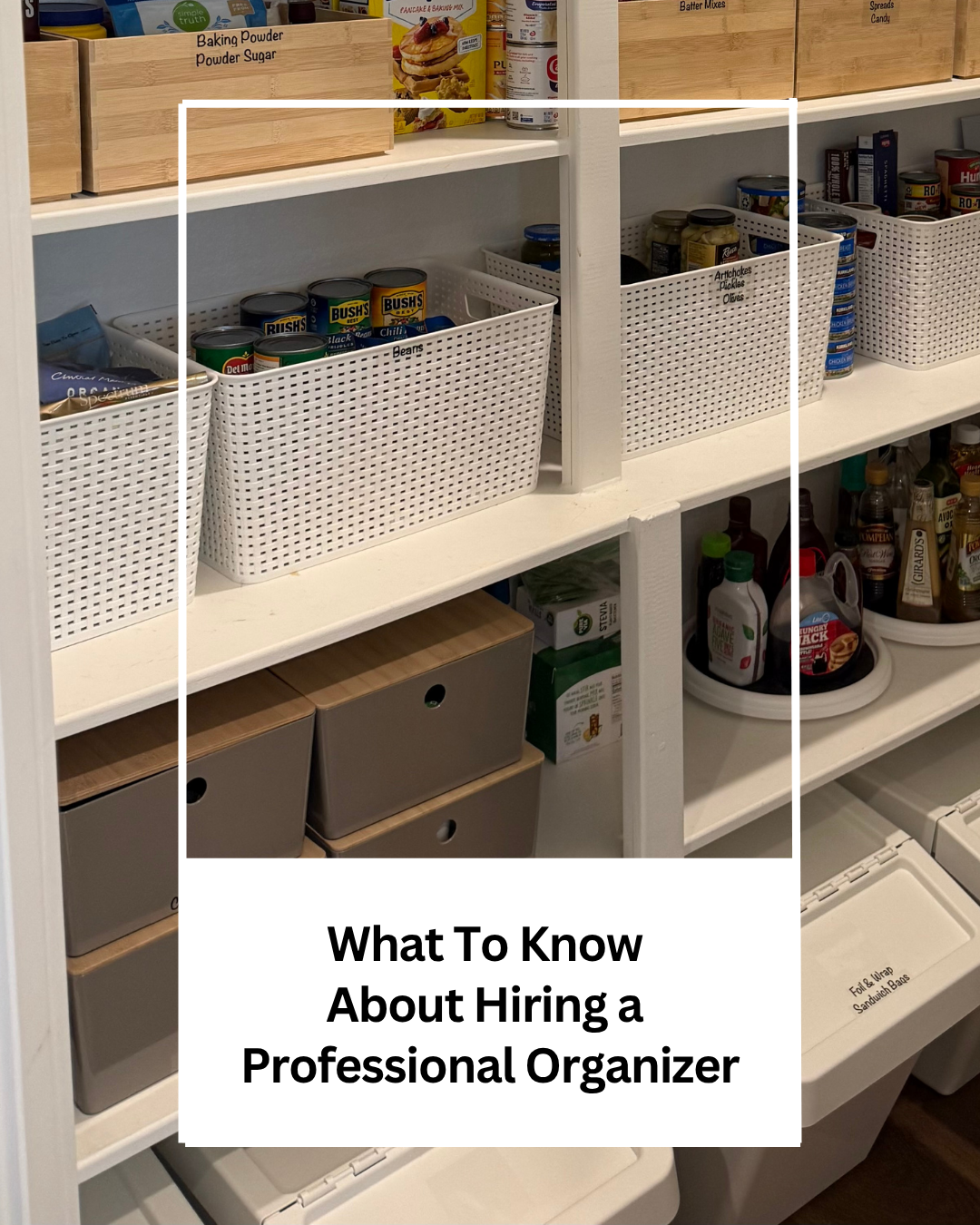 What To Know About Hiring a Professional Organizer