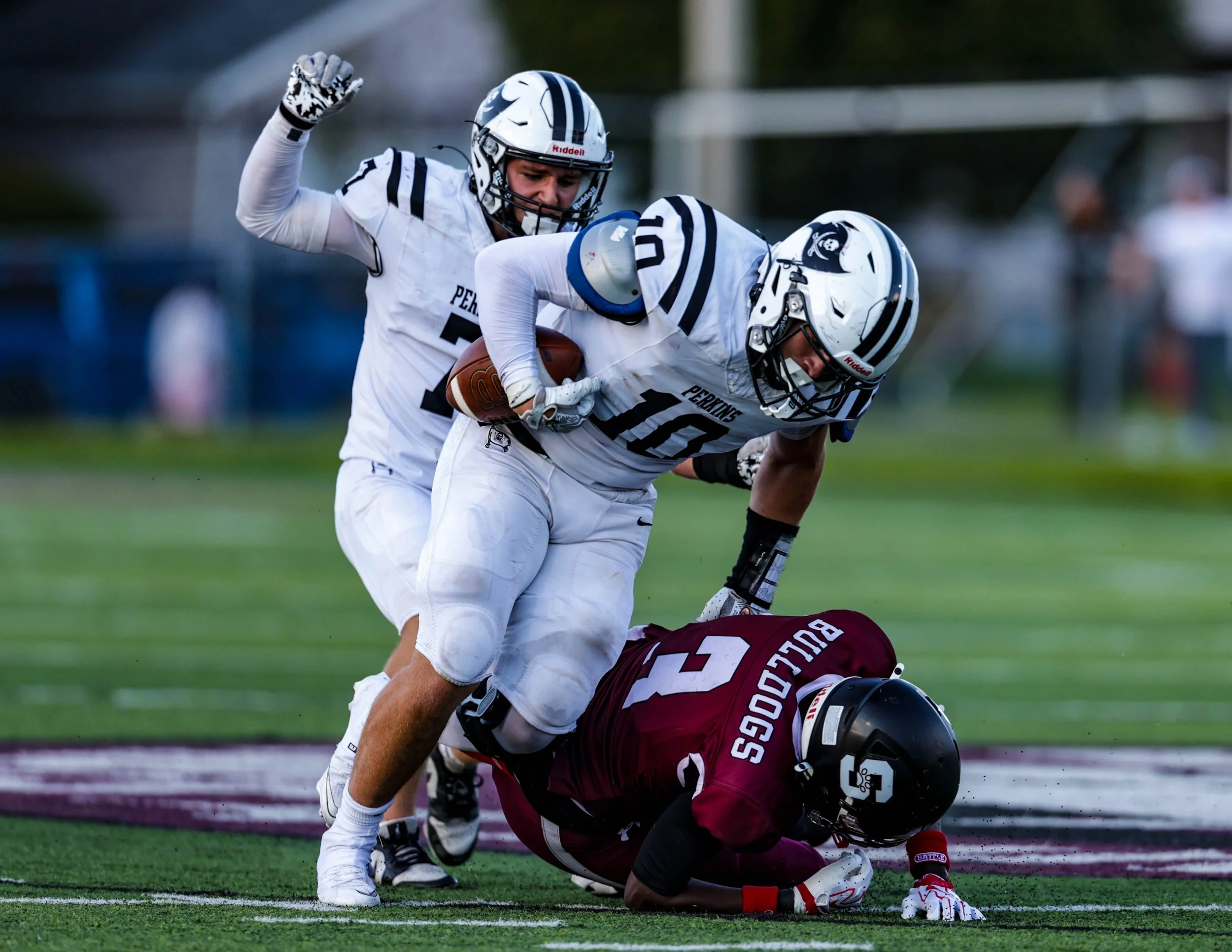 Sandusky Perkins sprints past Scott for a Thursday night win
