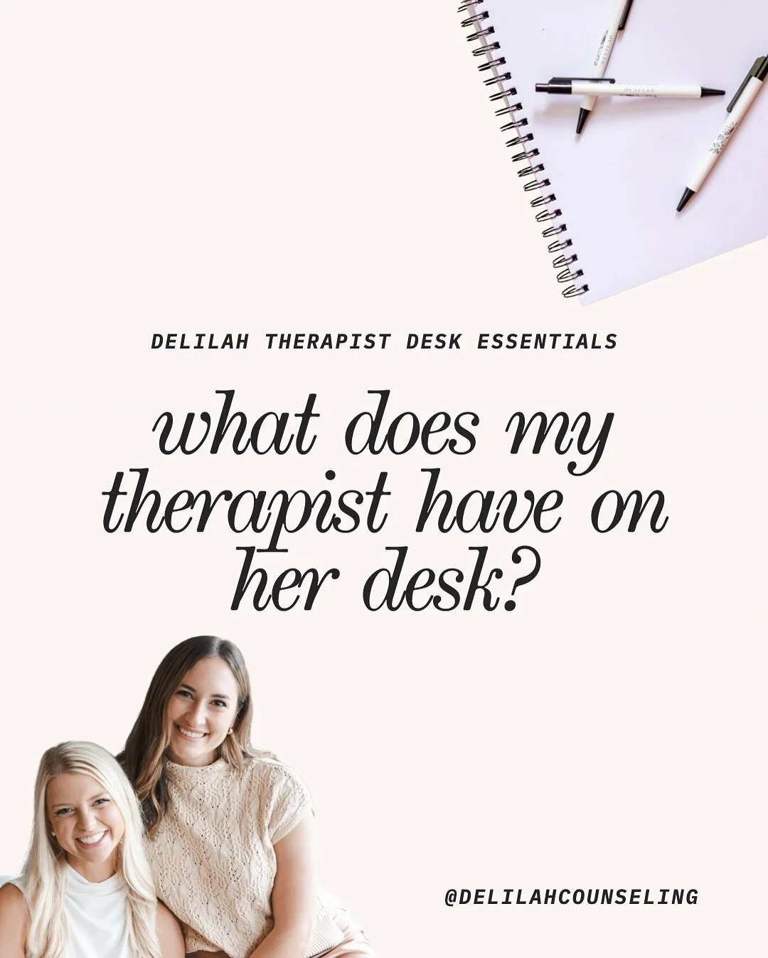 ever wondered what might sit on your therapists&rsquo; desk when she&rsquo;s not in her therapy chair? 

in this series, we&rsquo;re sharing some must-have essentials from each of our therapists. check out delilah&rsquo;s amazon storefront for more w