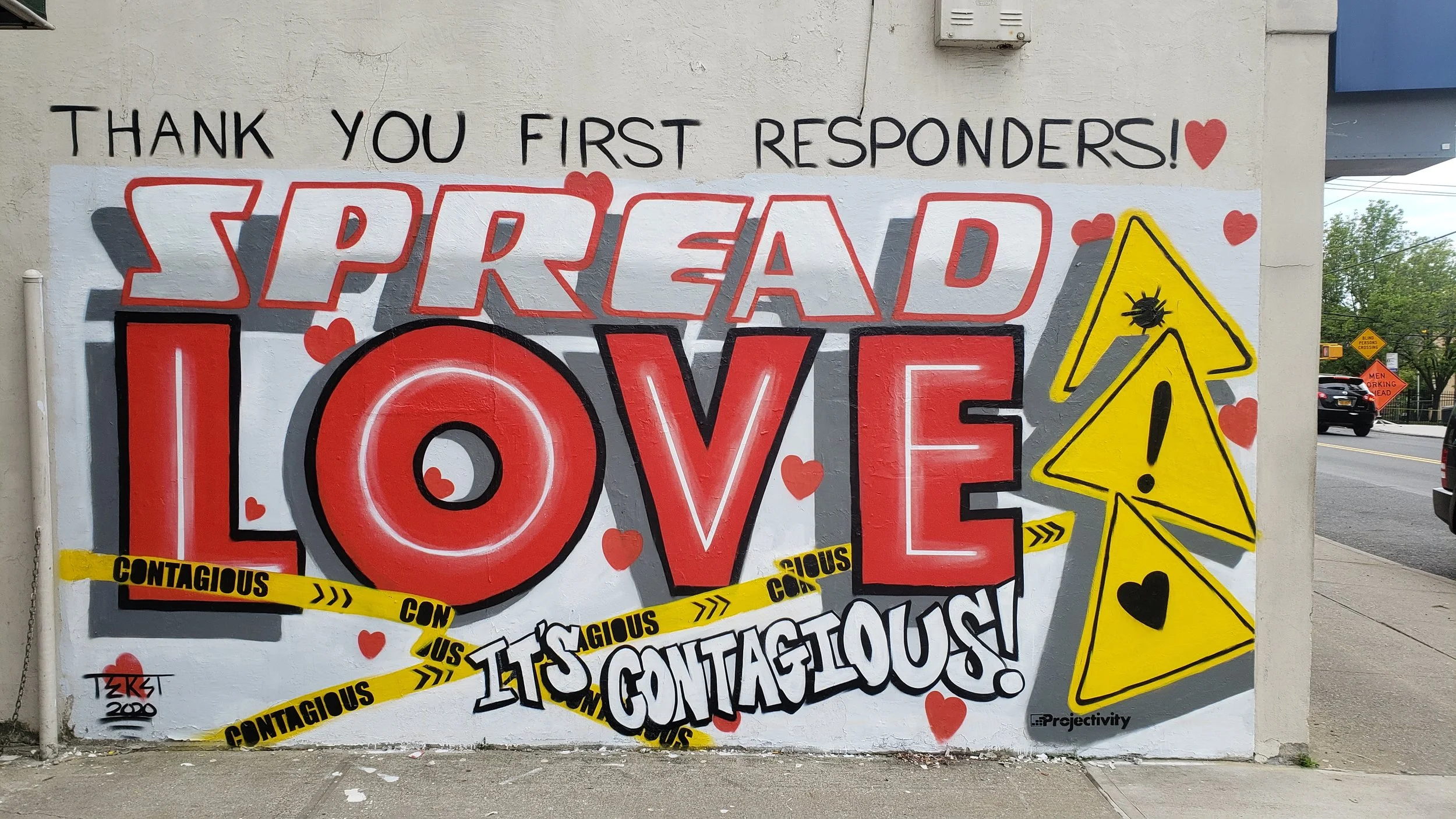 Spread Love on Castleton Ave.