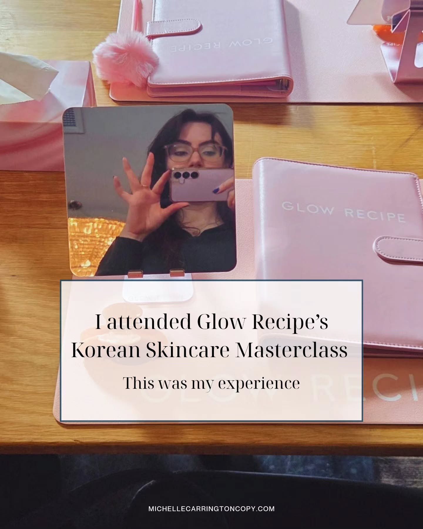 @glowrecipe hosted its first ever masterclass here in Vancouver. I couldn't not go.

Christine Chang, one of the co-founders, would be there to teach Glow Recipe's way to Korean skincare (no, it doesn't need to be 12+ steps) and talk about their new 