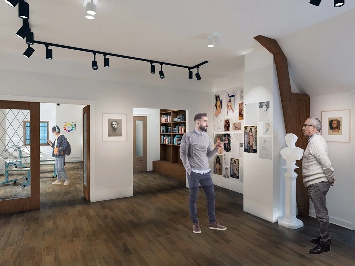 studio lobby rendering