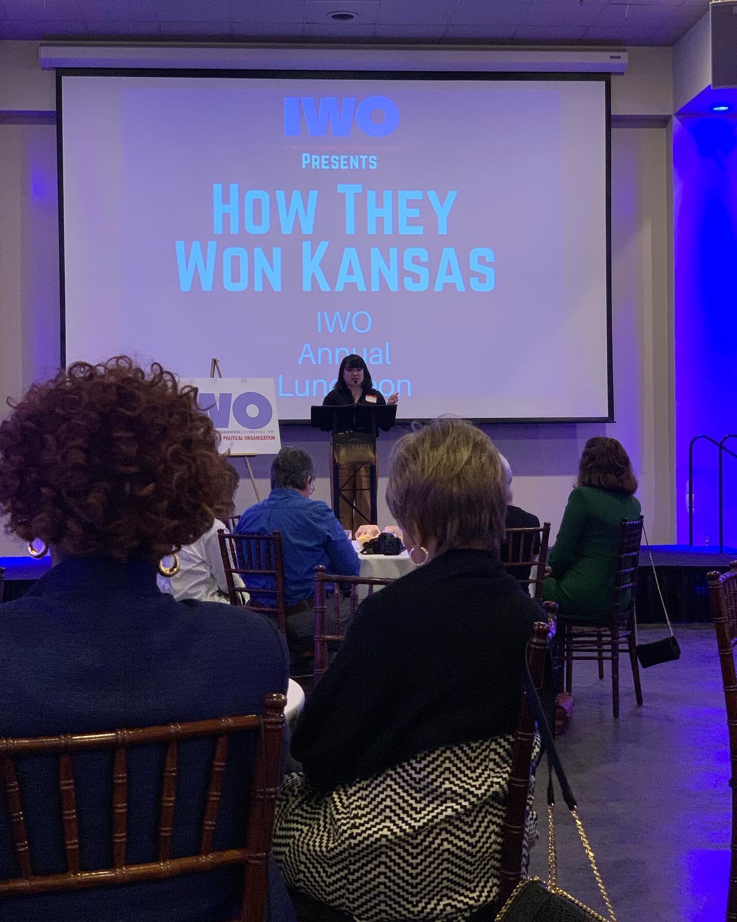 Today&rsquo;s IWO Annual Luncheon was an amazing experience. Shoutout to our IWO Program Committee Chair, Tiffaney Bradley, for all of her hard work. Also, special thanks to our keynote speaker Rebecca Tong who traveled all the way from Kansas to be 