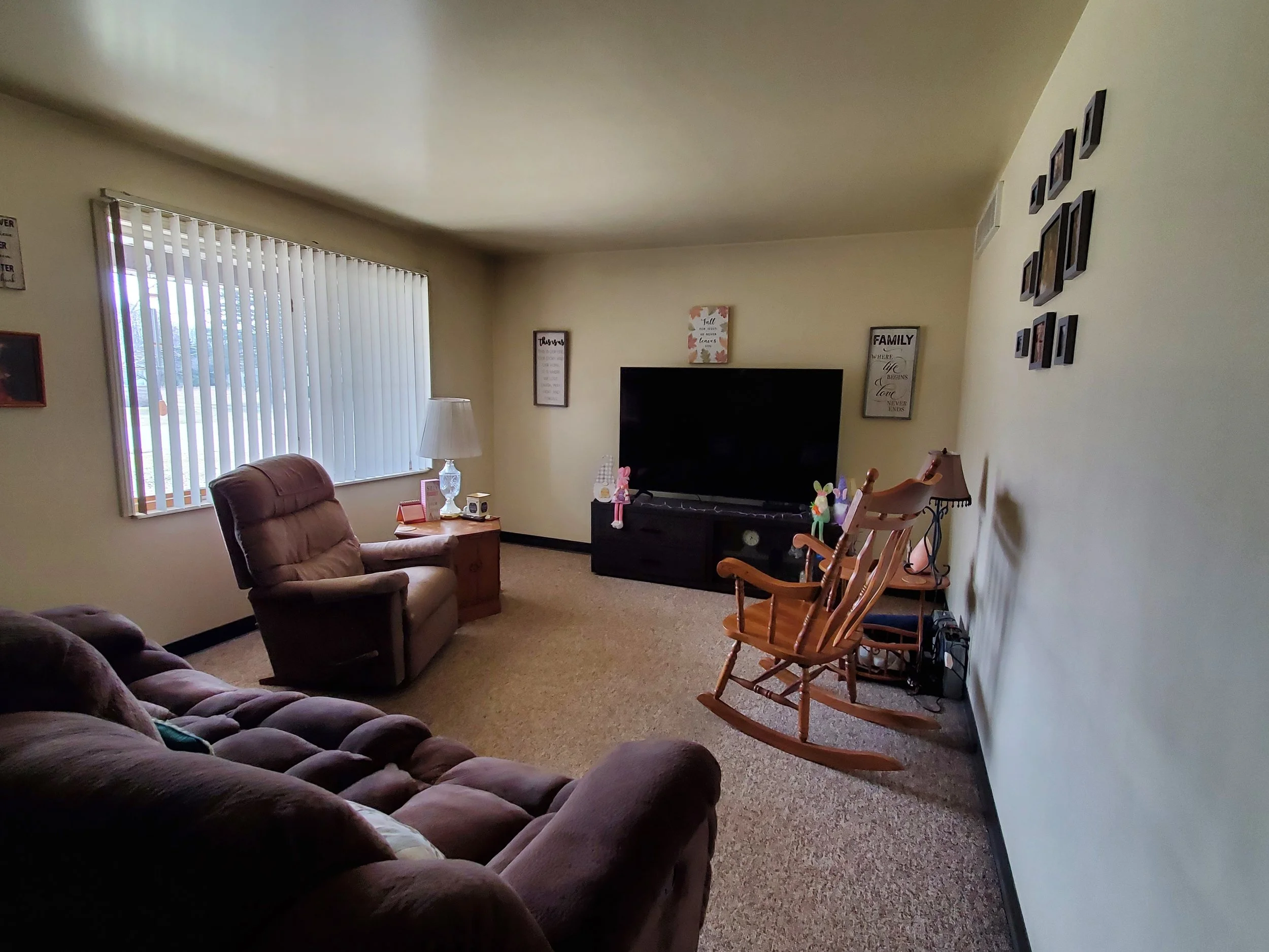 2 Bedroom living room