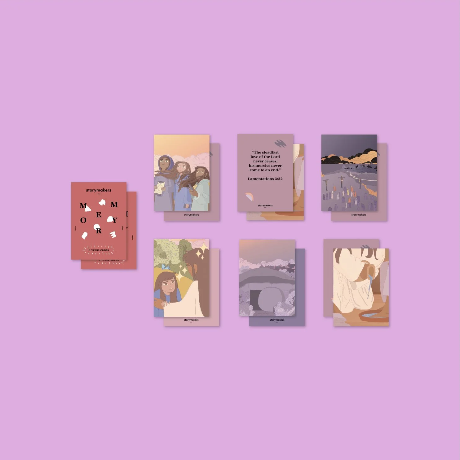 Holy Week Memory Cards