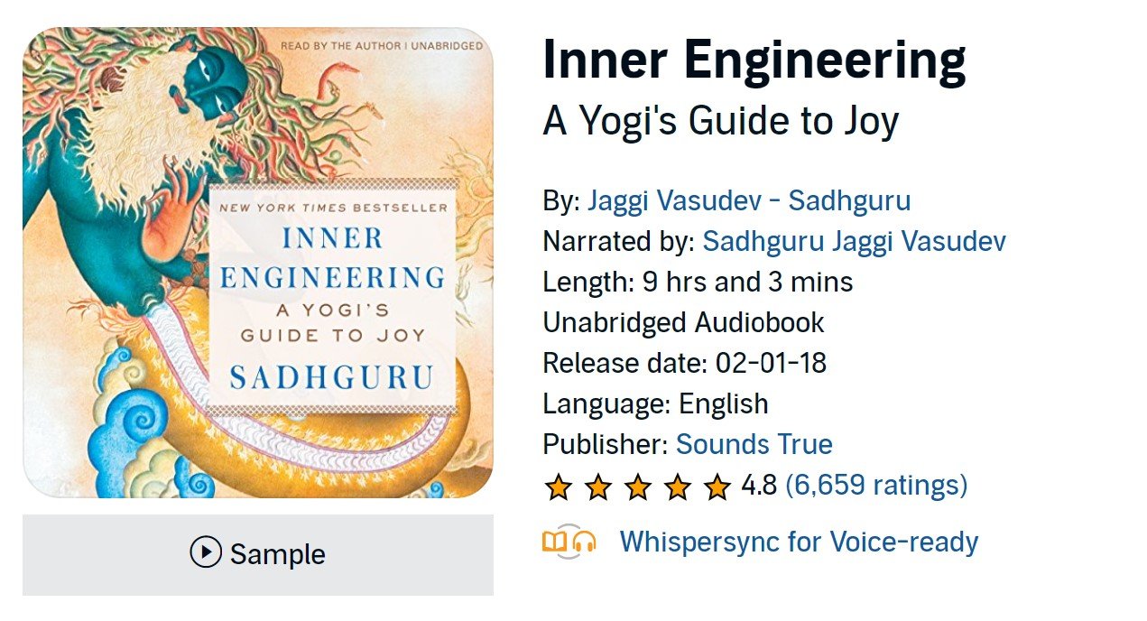 Sadhguru - maybe my first foray