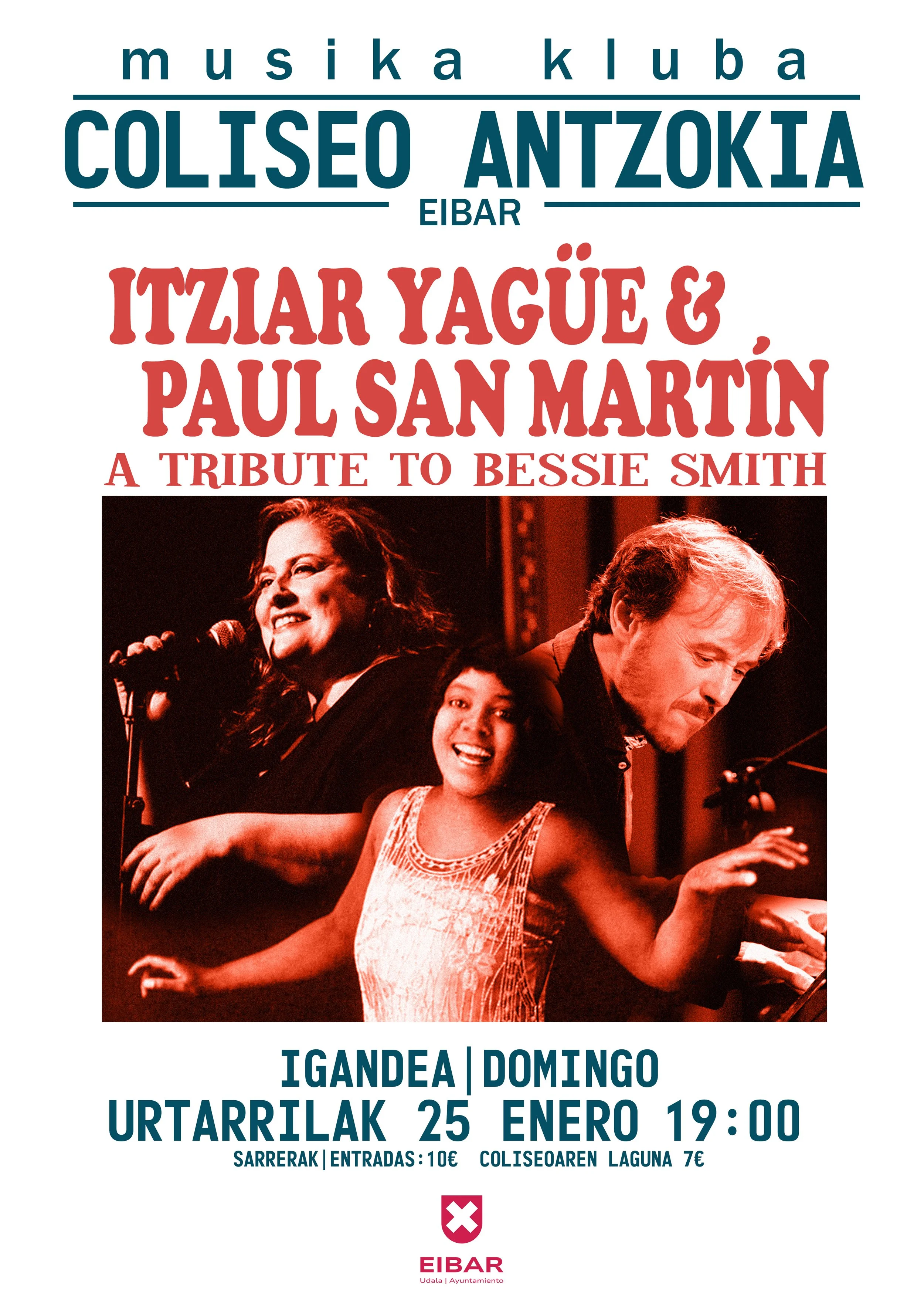 Itziar Yagüe &amp; Paul San Martín - Homenaje a Bessie Smith - EIBAR
