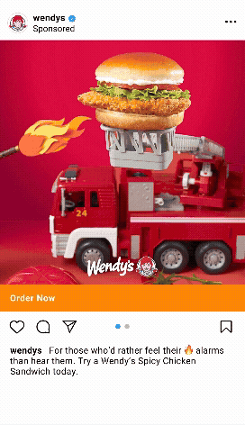 2022_WEN_SpicyChicken_InfeedPost-Paid_ENG_mockup.gif