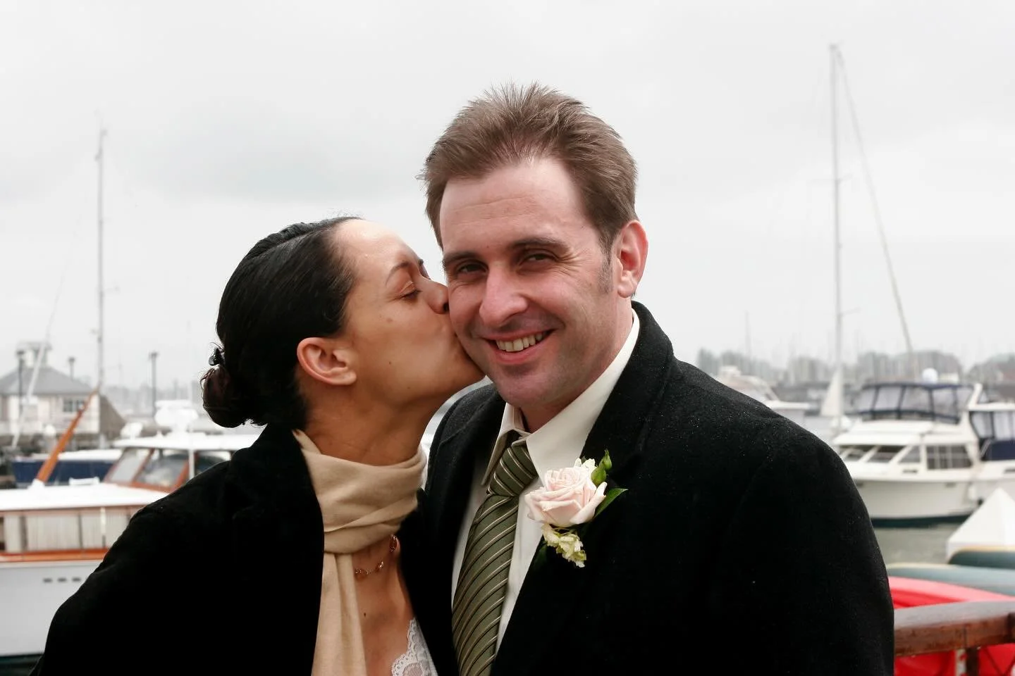 Choosing you again and again and again. 21 years of joy, love, and support even when I ugly cry. 

If I had a boom box I would blast a love song outside our living room window and make a fool of myself for you! 

Thank you for being my best companion
