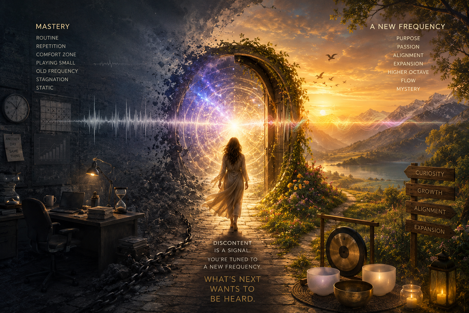 A New Frequency Calling: When Mastery Feels Like Stagnation