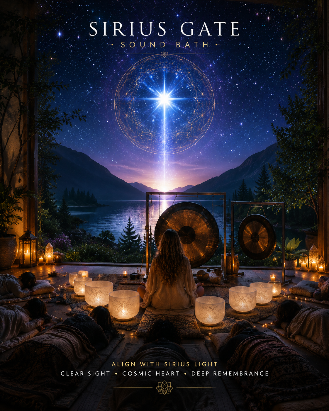 *Scalar Coherence Events: Sound Bath (Group Sound Healing)