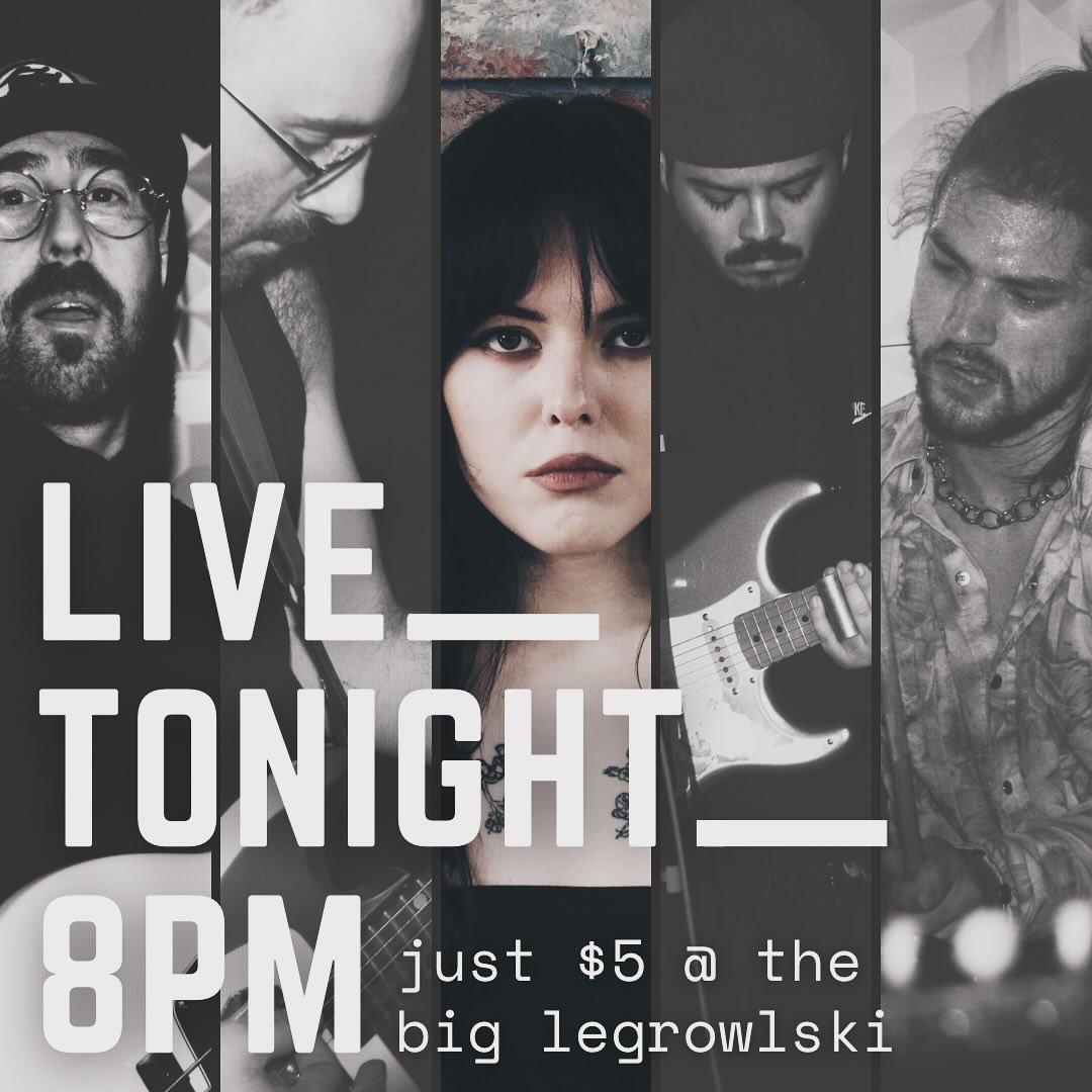 tonight 4/19 were part of an awesome lineup @biglegrowlski in the pearl. come check out some local rock and hang. featuring: @danielkcmusic @squib.369 @rapideyedreamer @some.loquality