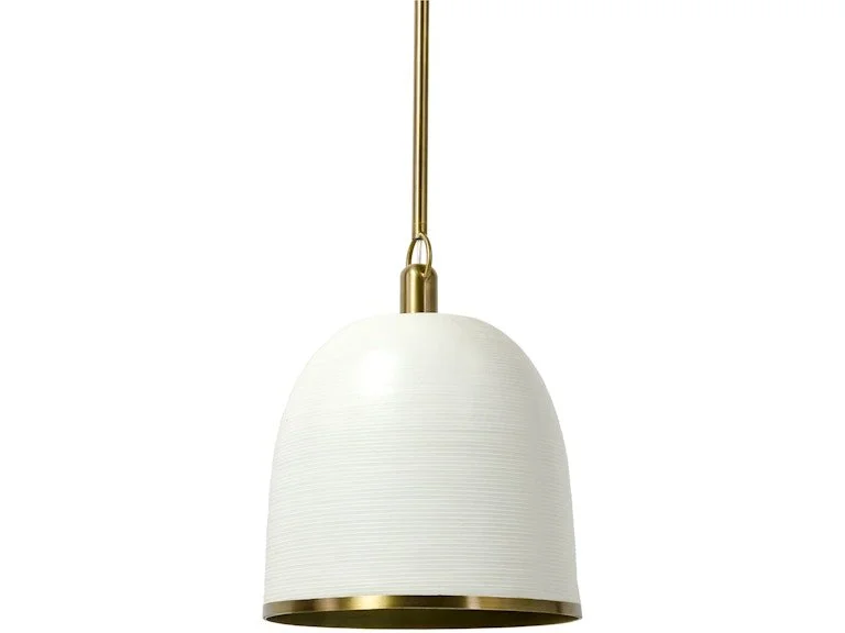 Rivoli Leather Pendant by Palecek