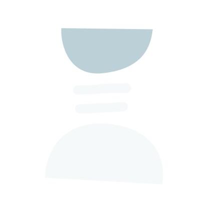 Icon of a lightbulb with a small circle at the bottom, a semi-circle at the top, and three horizontal lines inside the bulb.
