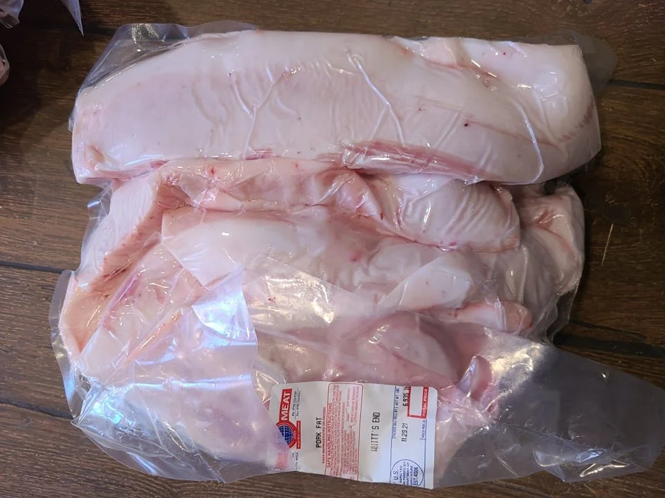 Pork Suet (Fat) — Whitt's End Cattle Depot