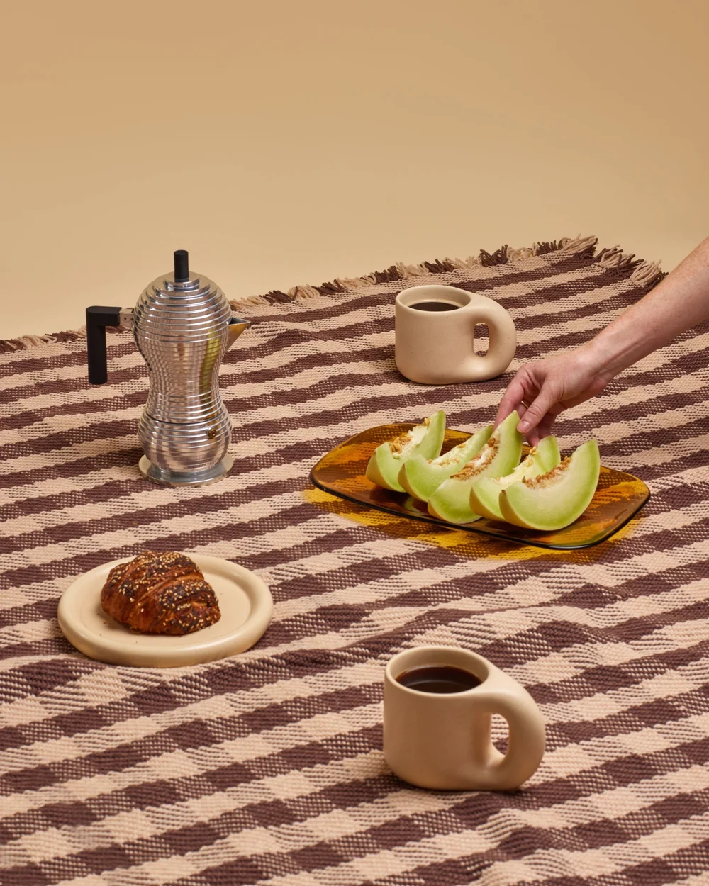 Chocolate and Burrata Thicky Rug