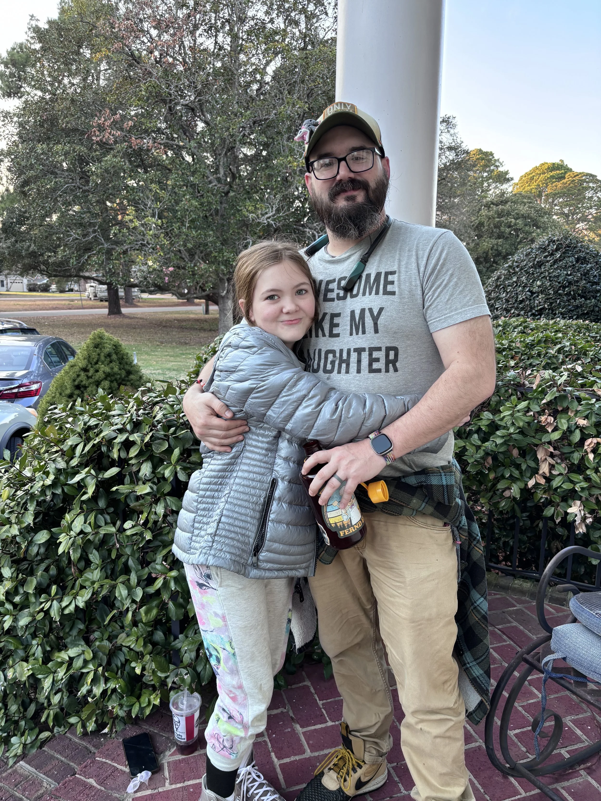 Nancy and her dad