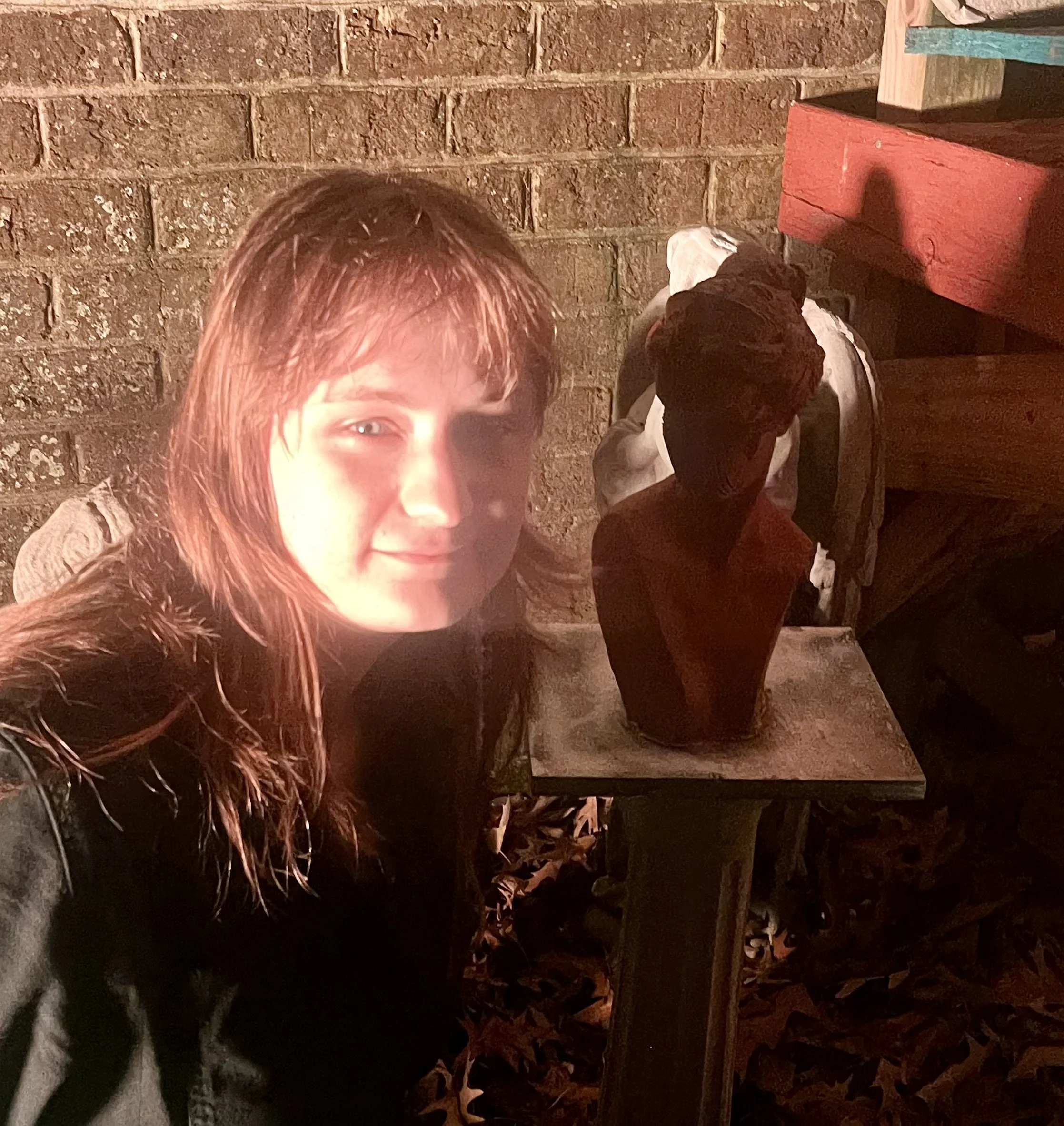 key prop with sculptor Claire Mlinek
