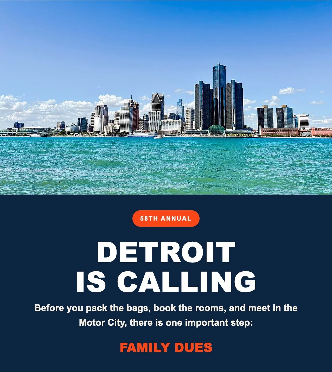 Detroit 2027 may still feel a little way down the road, but reunion planning is already moving!

Pay your family dues by December 1, 2026, and help us keep the reunion tradition moving forward.

🔗 dunlapreunion.com/family-dues

#DunlapFamilyReunion 