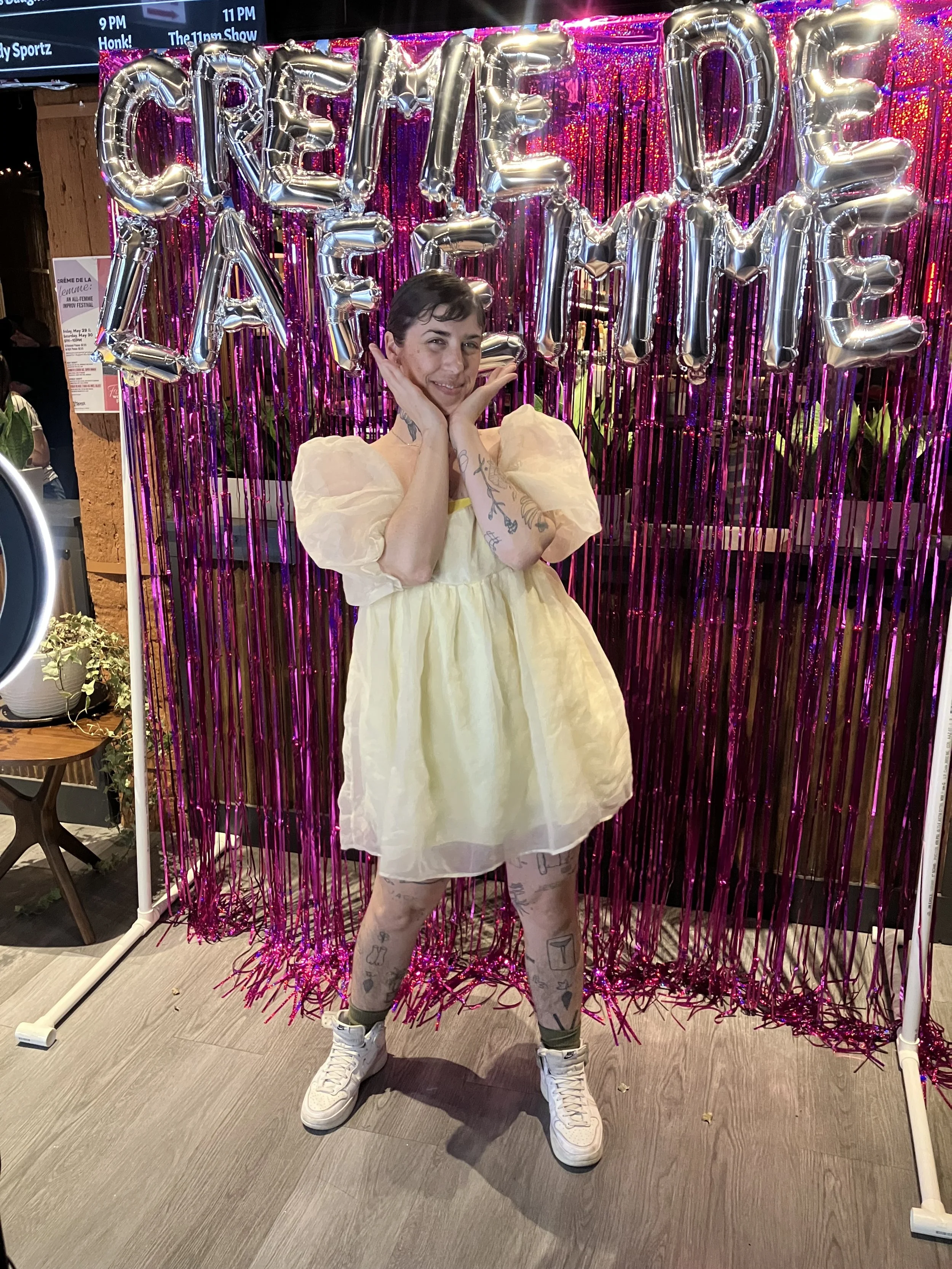 crème de la femme fest pop-up @ iO