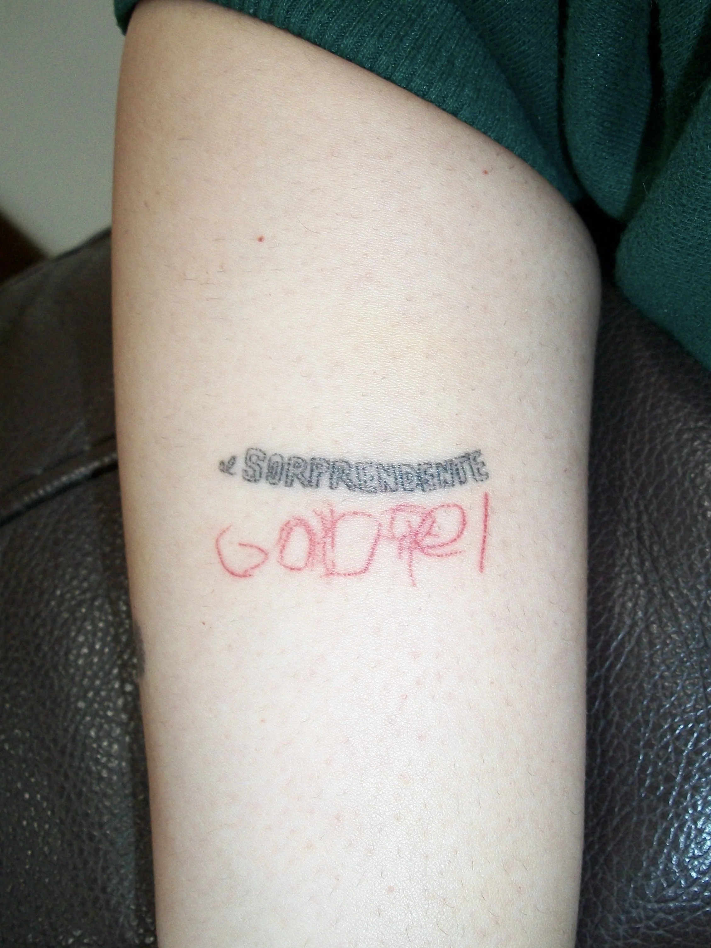 geo, a few weeks healed