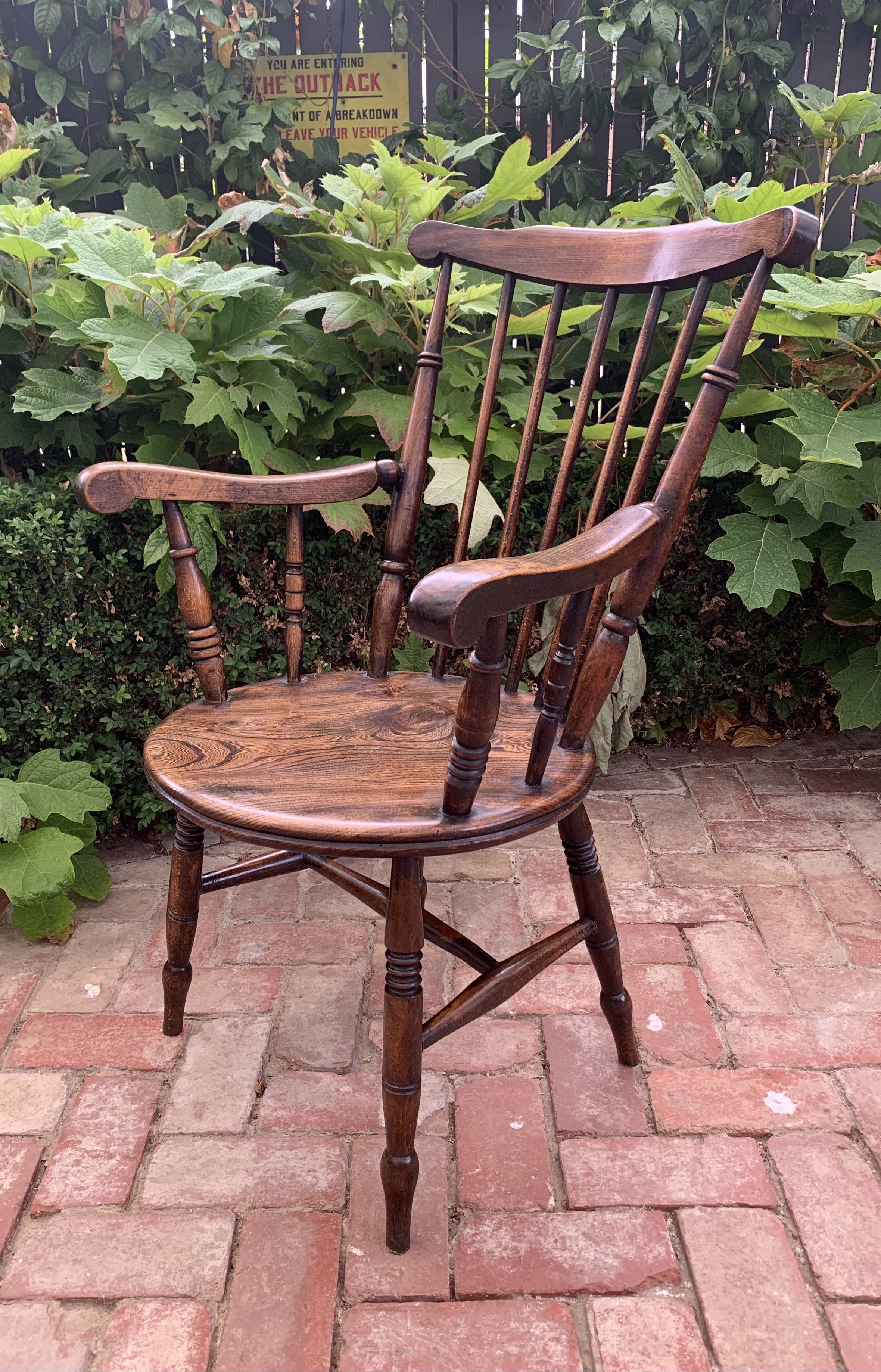antique penny seat windsor