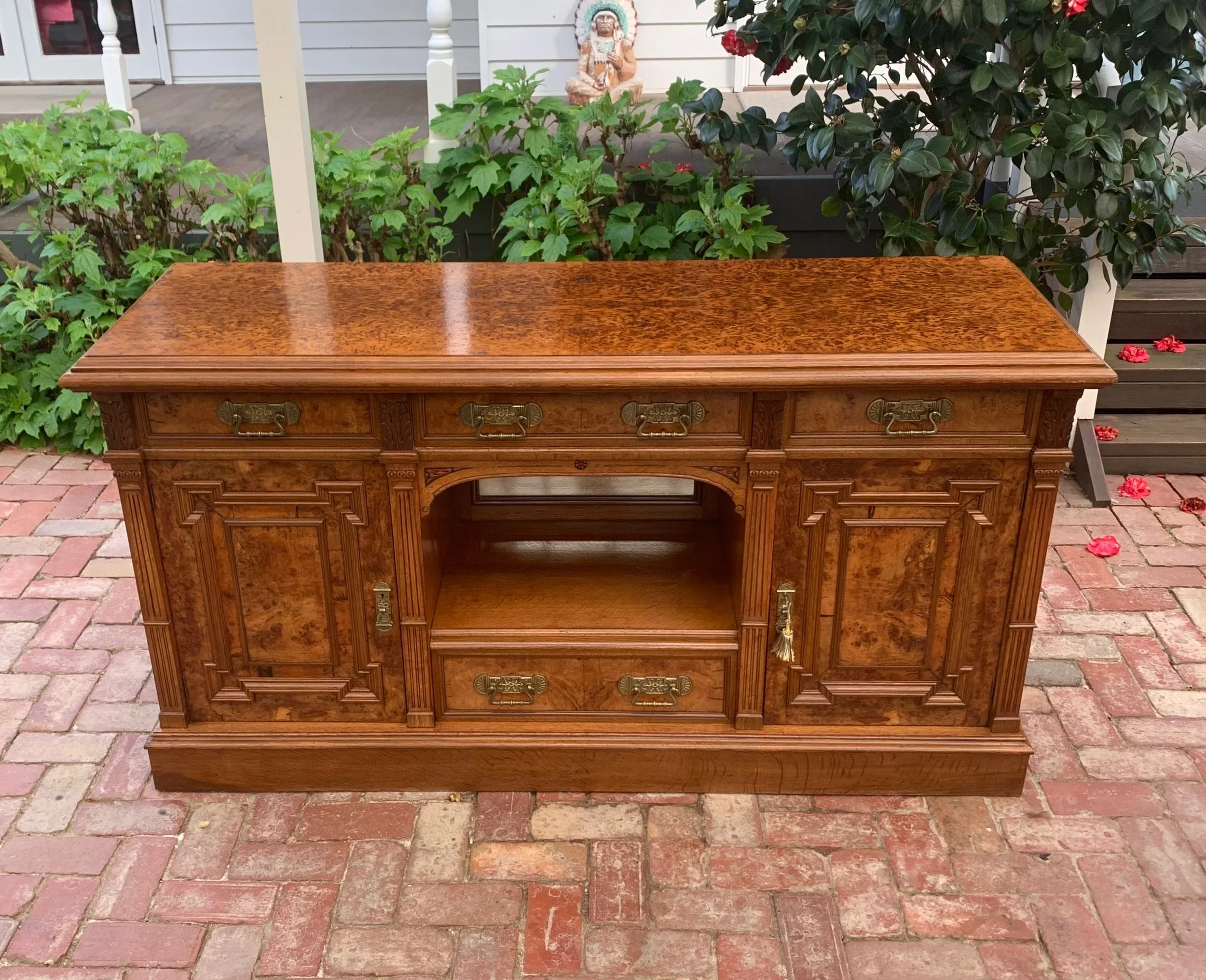 Rare Pollard Oak Sideboard C.1890
