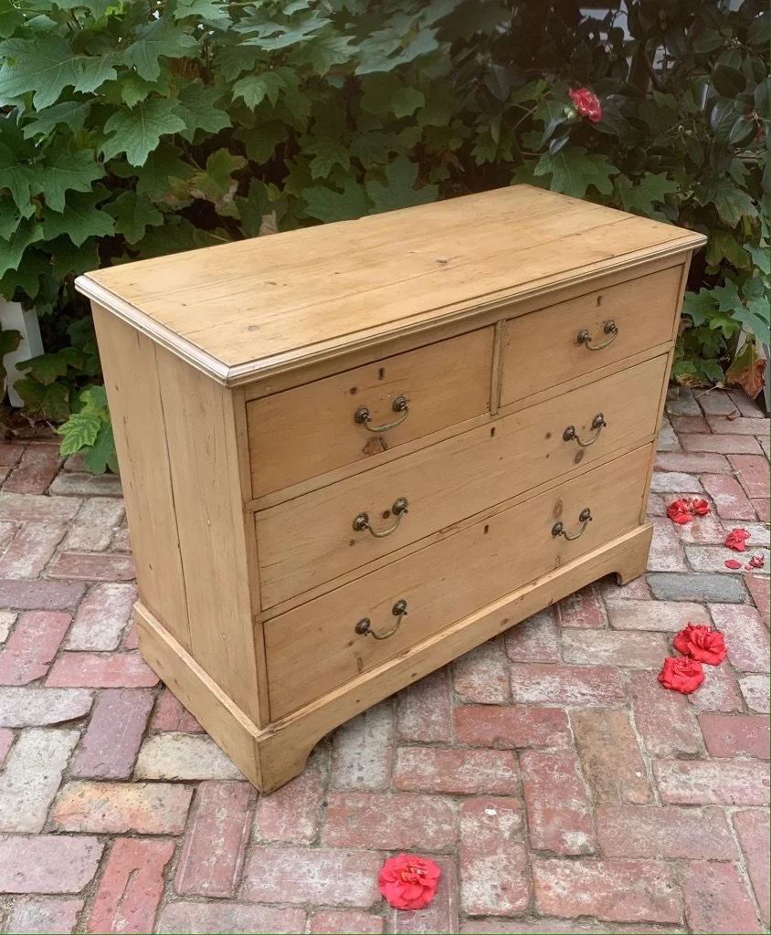 Georgian Country Pine Chest of Drawers