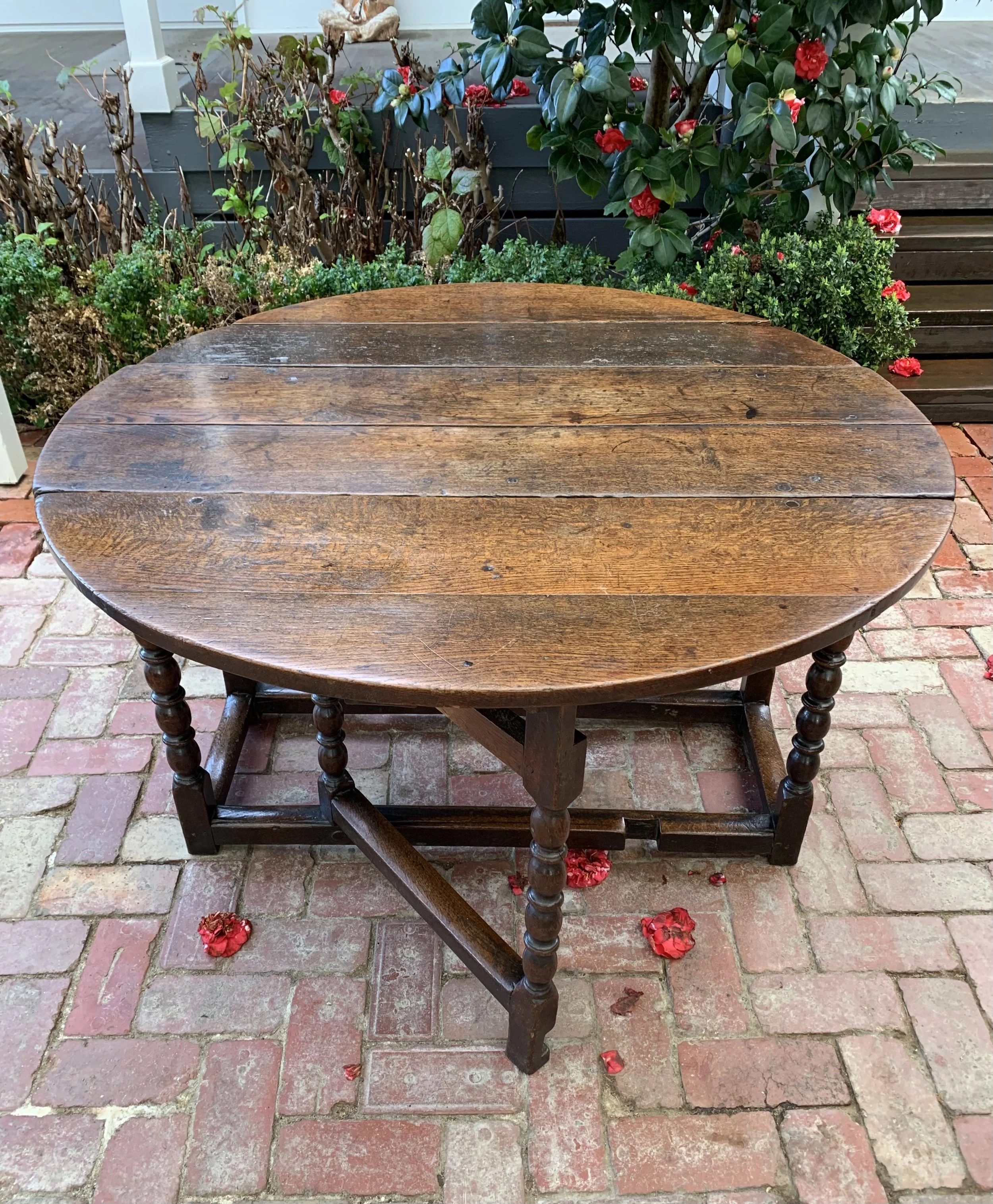 george i gate leg table