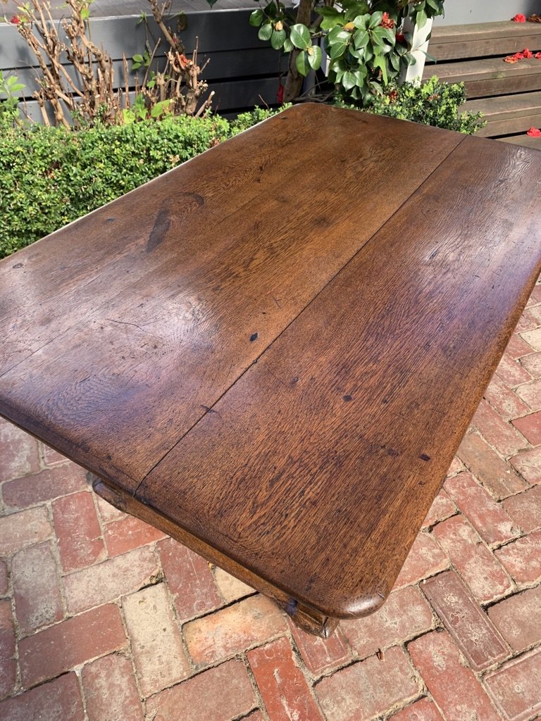 overhead view of top surface