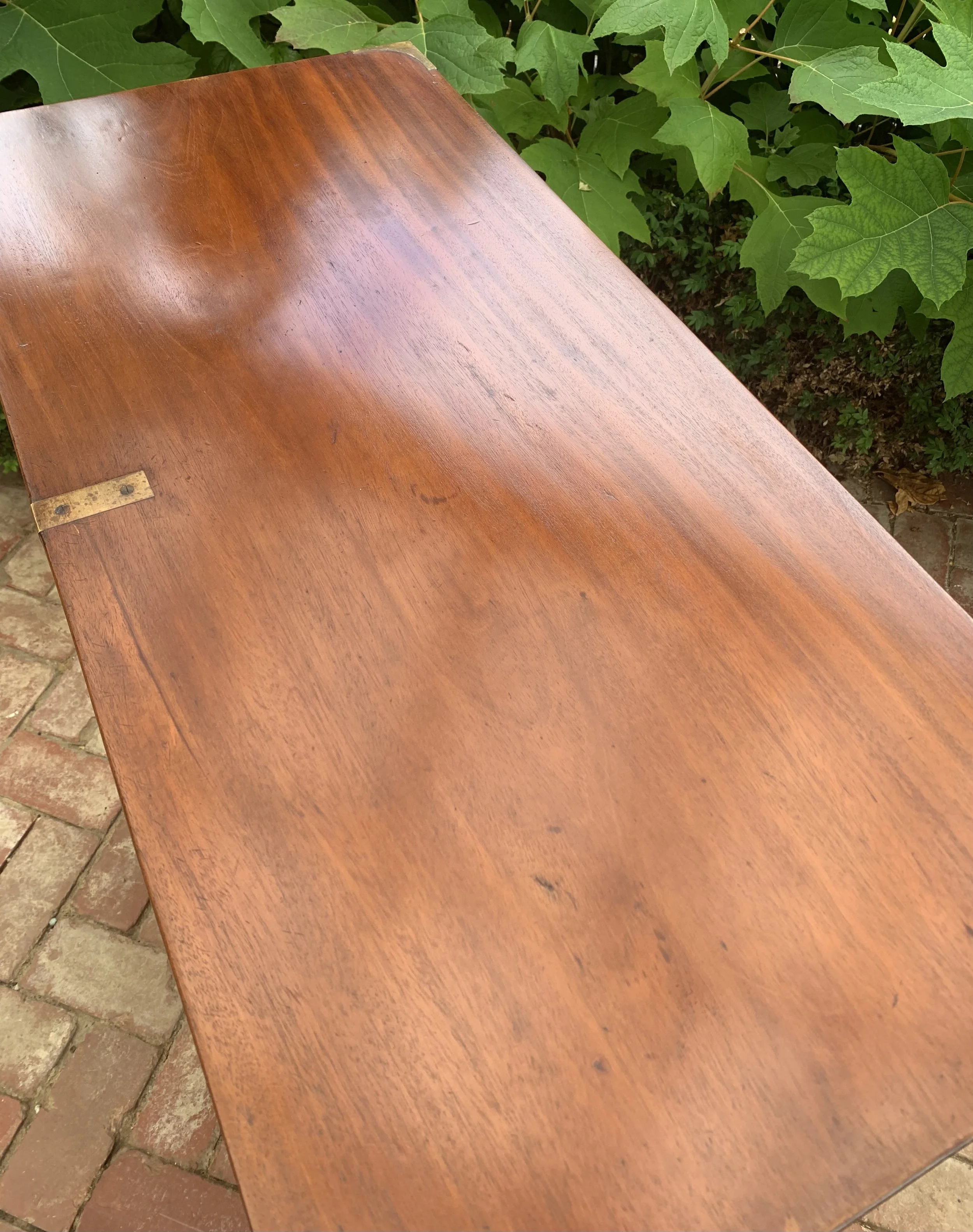 antique campaign chest