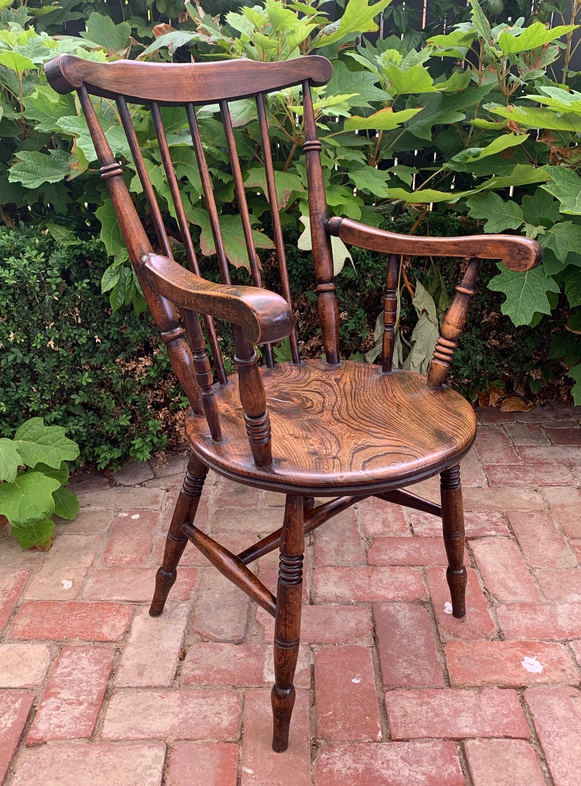 19th Century Penny Seat Windsor Armchair C.1890