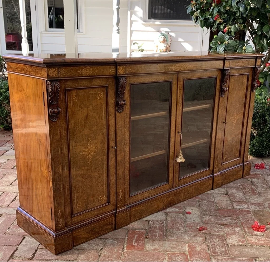 Victorian Dwarf Bookcase