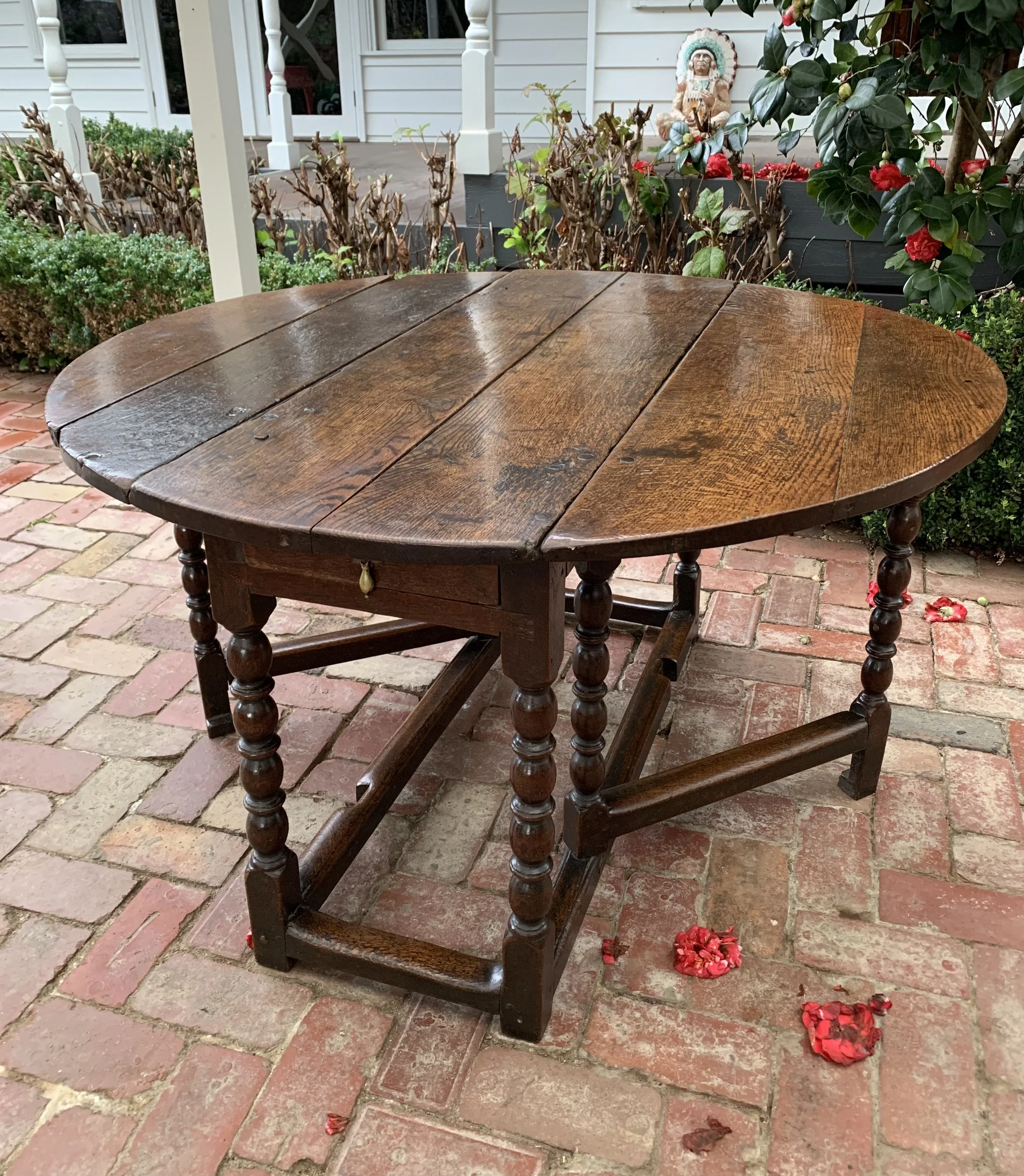 george i gate leg table