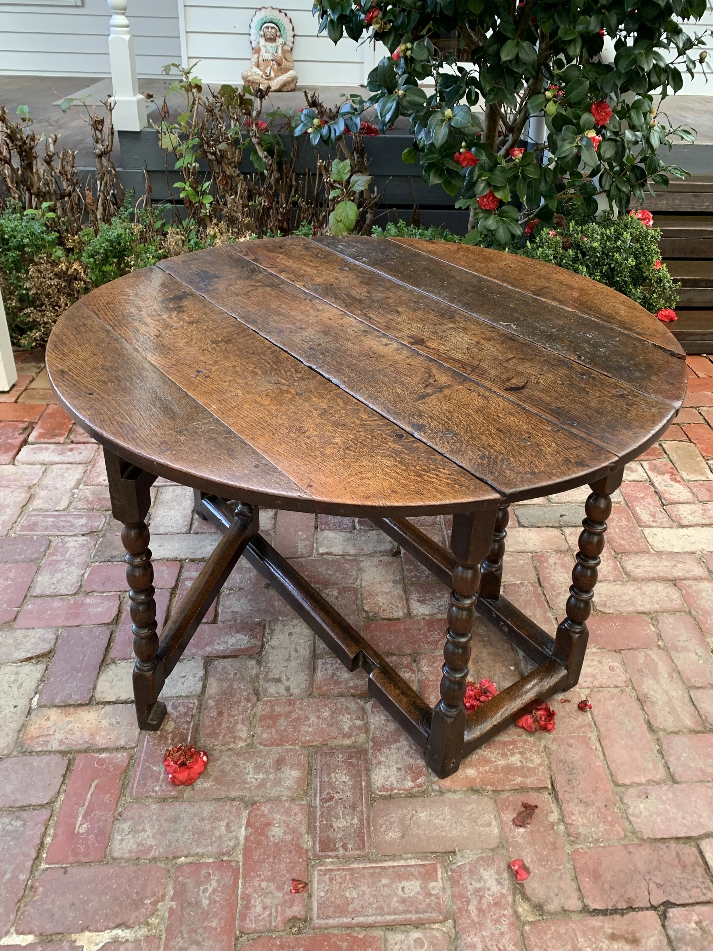 george i gate leg table