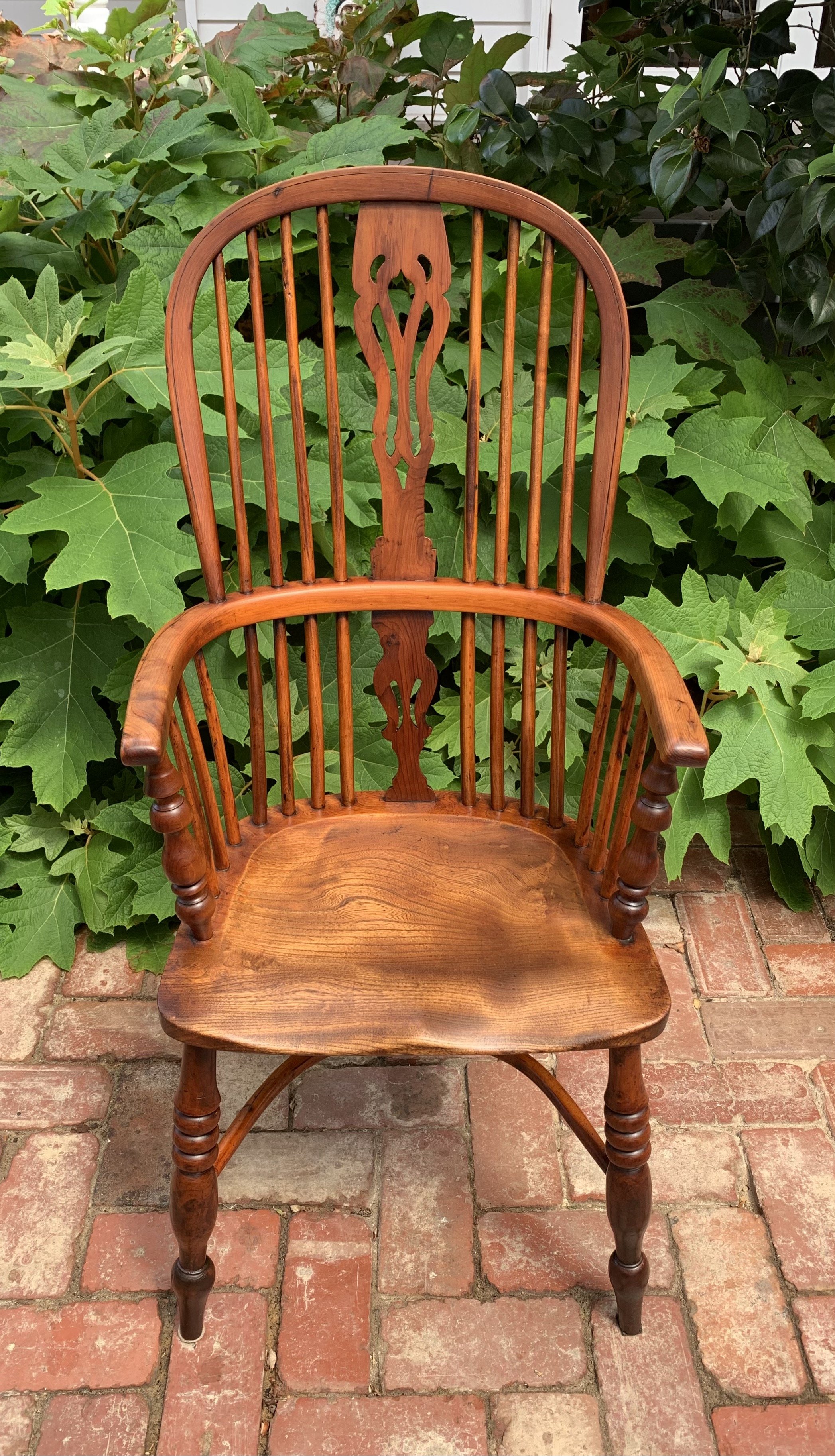 antique windsor armchair