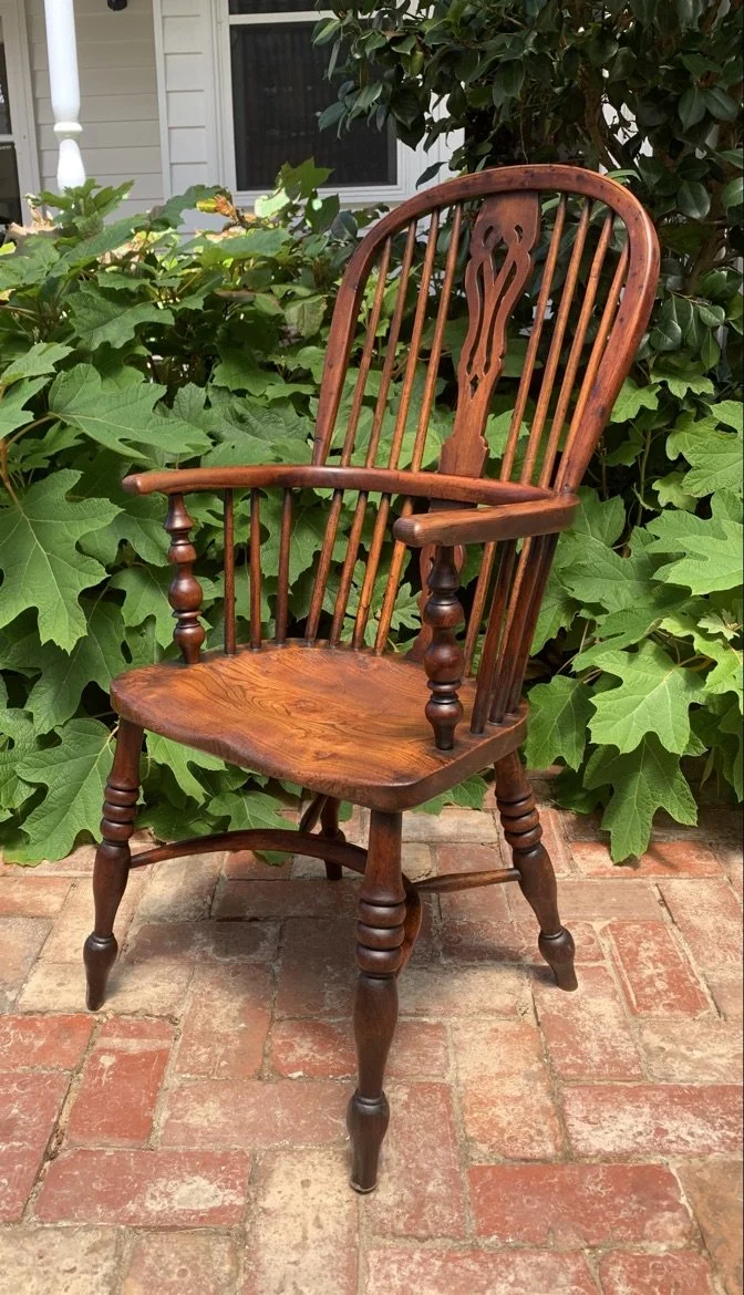 Yew-Wood and Elm Windsor Chair