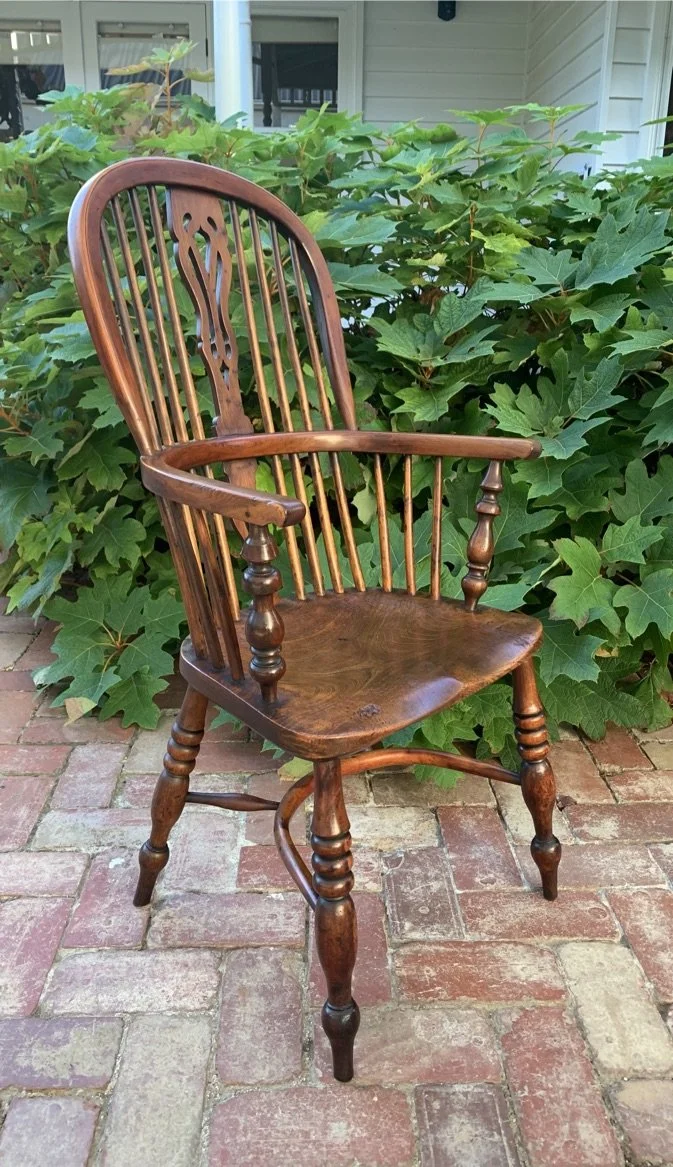 Yew Wood and Elm Windsor Chair C.1840