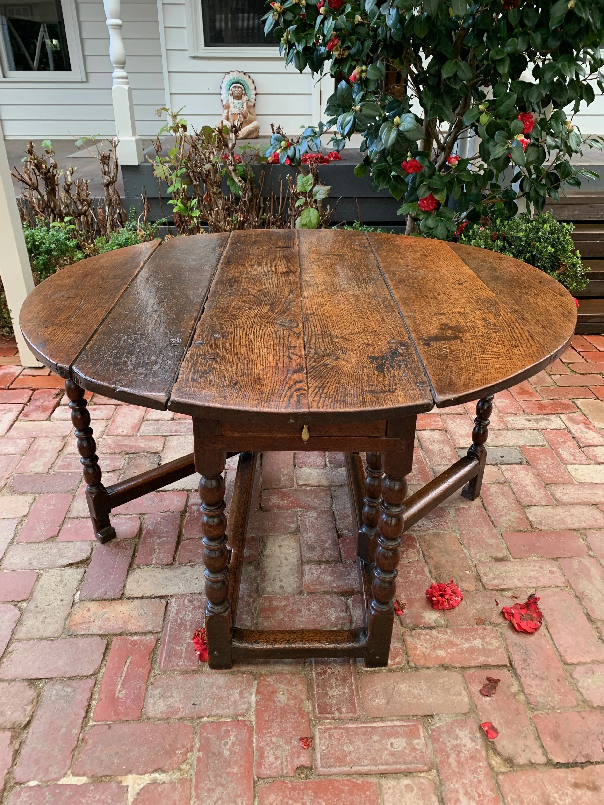 george i gate leg table