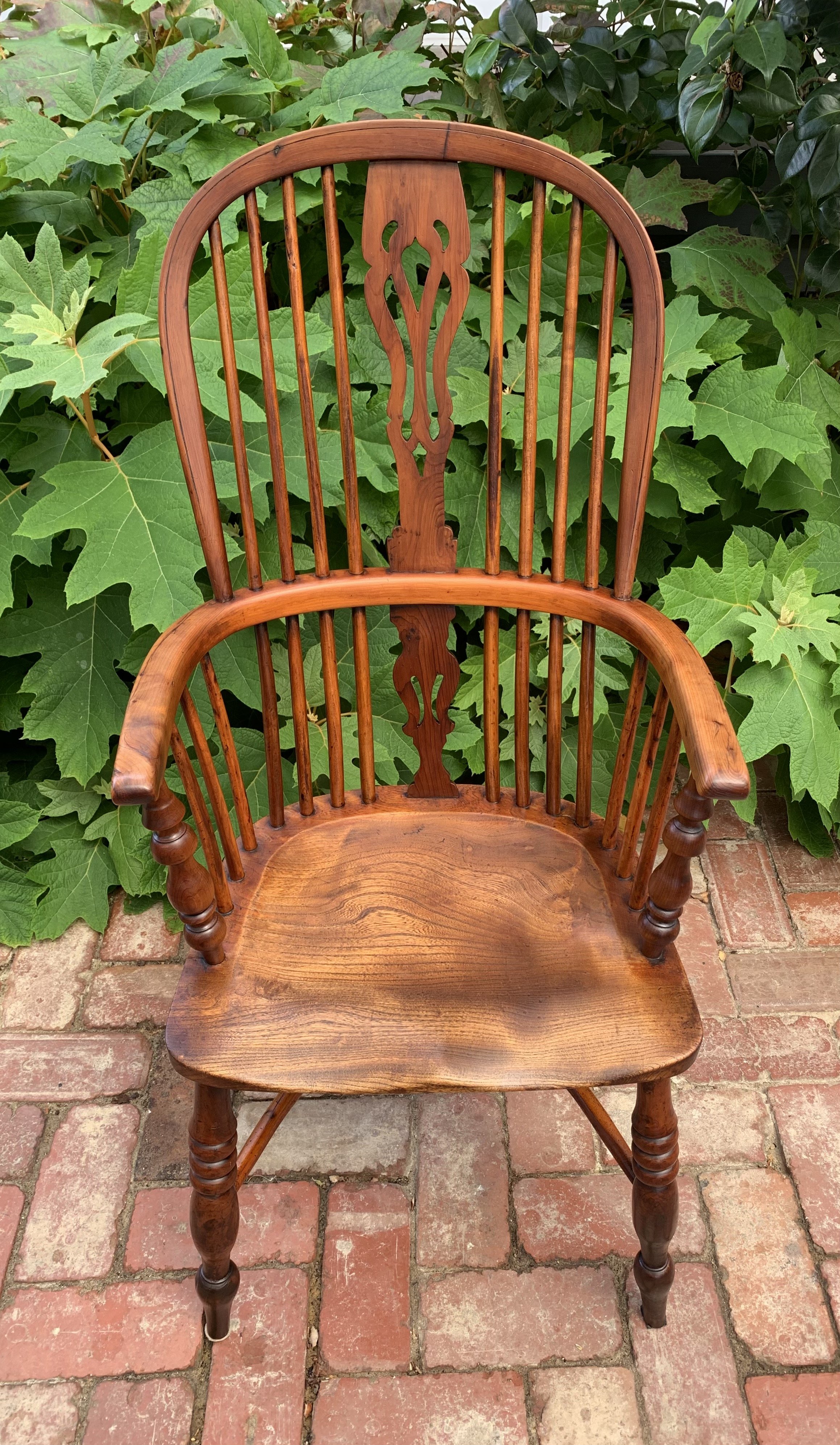 antique windsor armchair