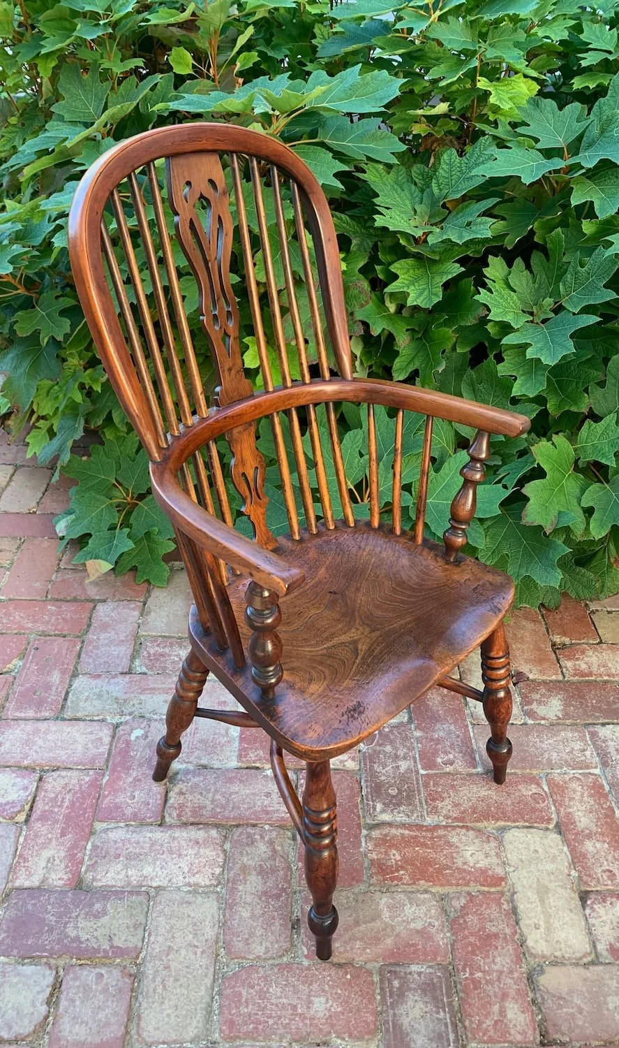 Yew Wood and Elm Windsor Chair C.1840