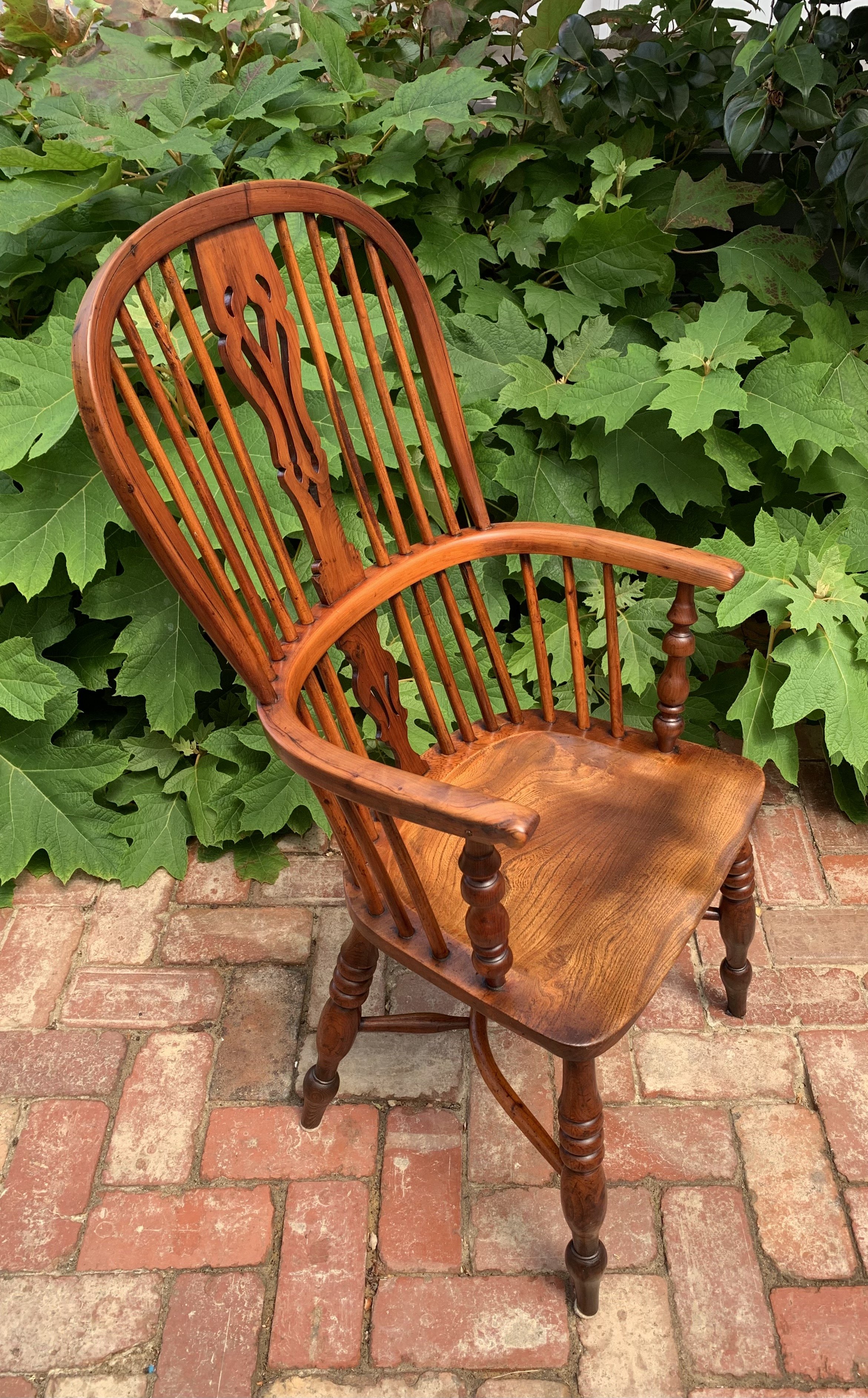 antique windsor armchair