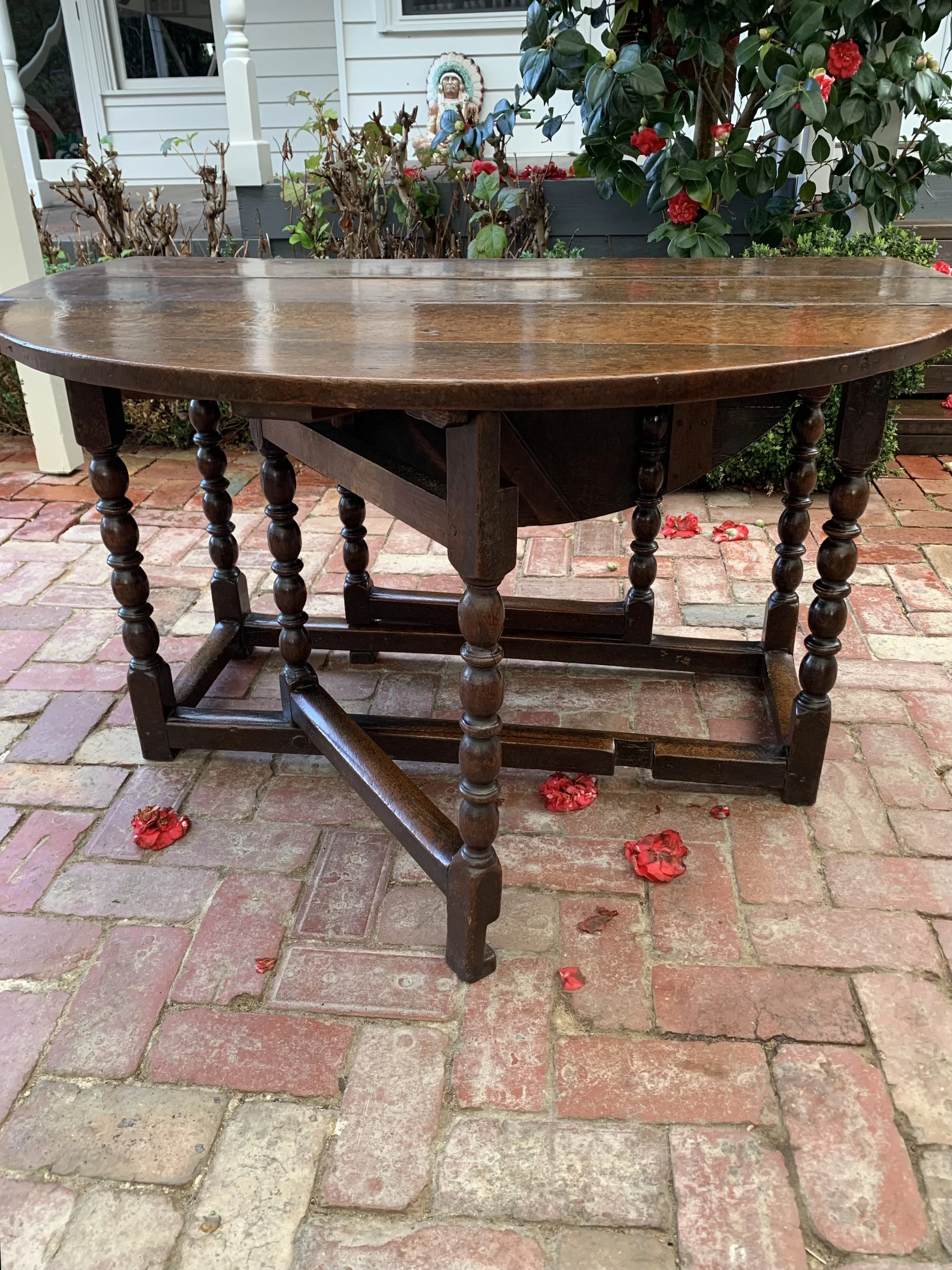 george i gate leg table