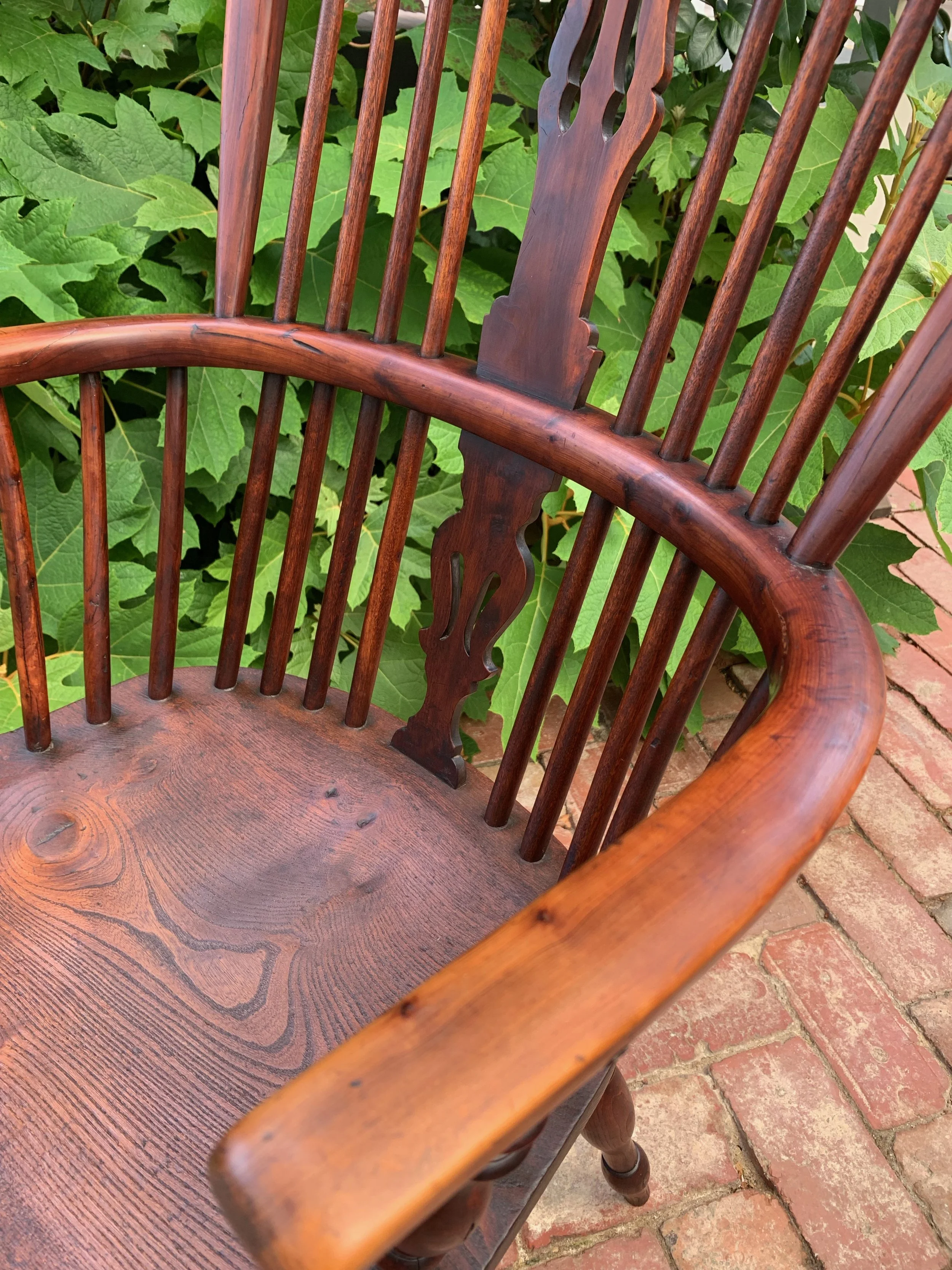 yew-wood windsor chair