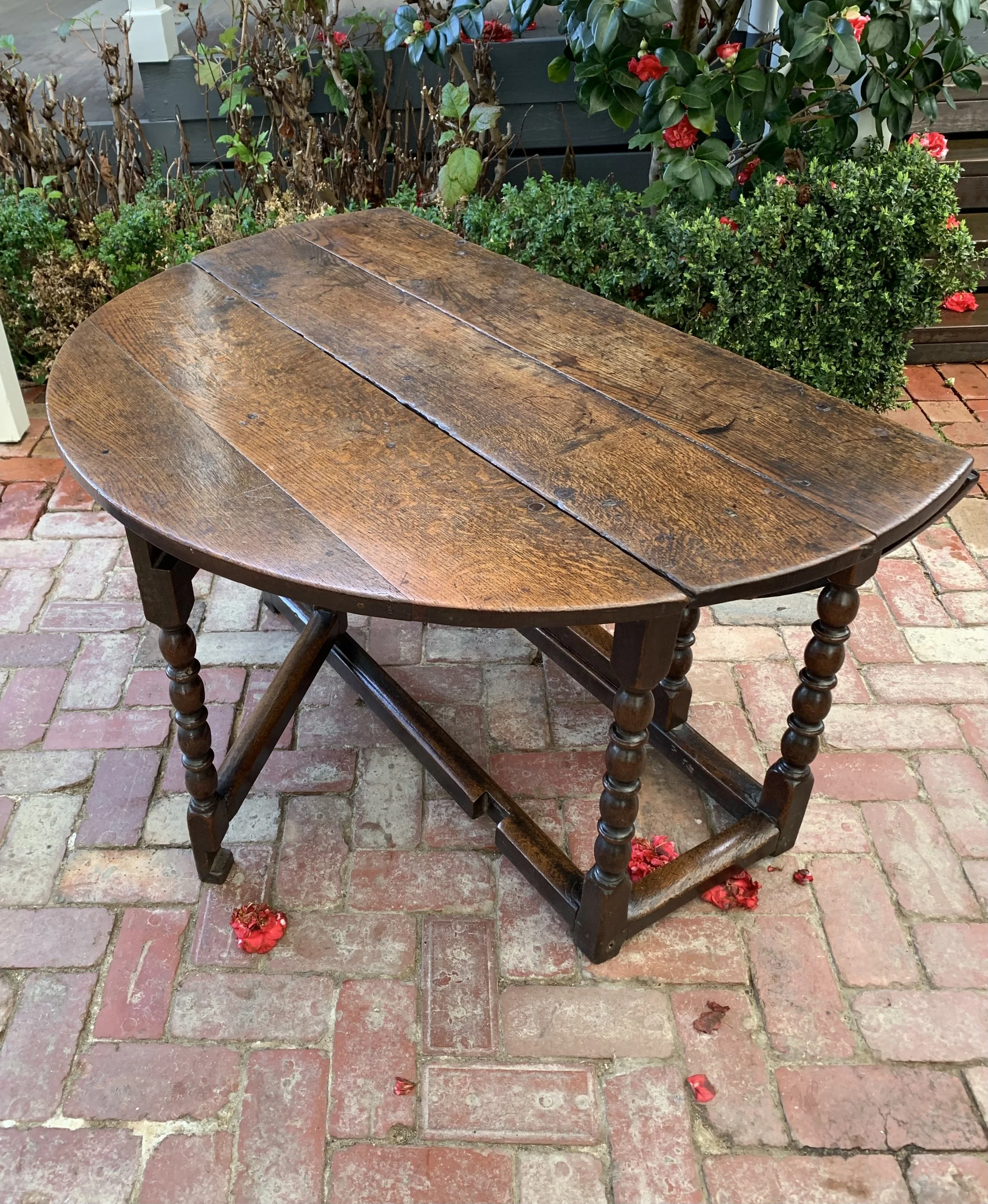 george i gate leg table