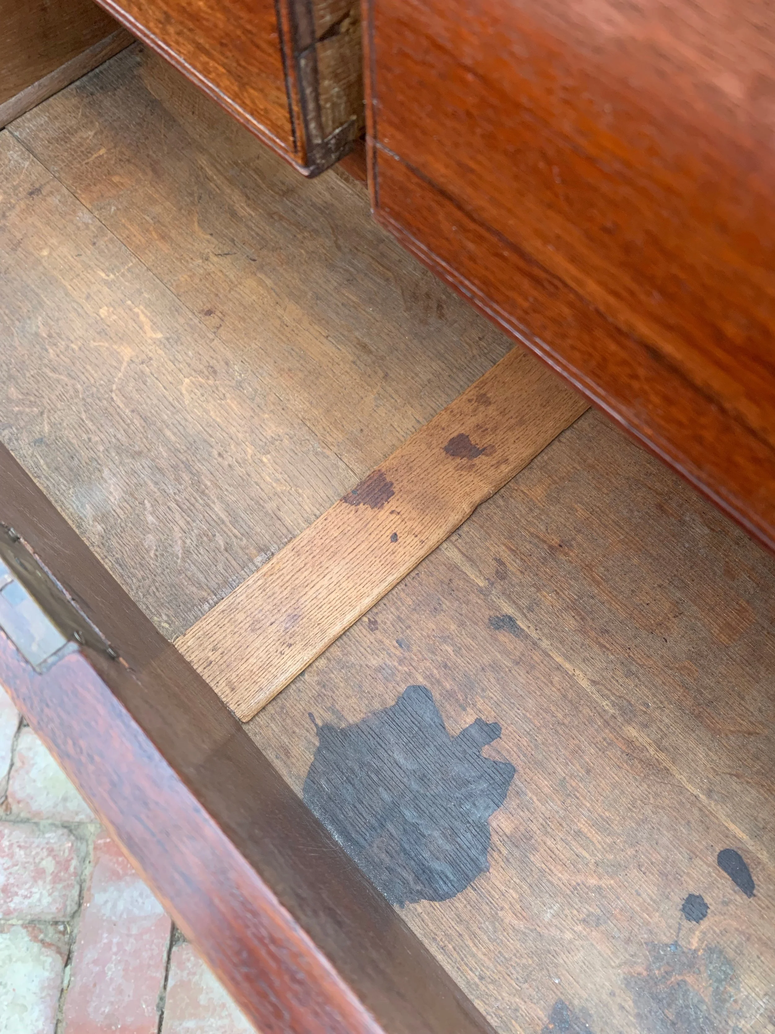 antique campaign chest