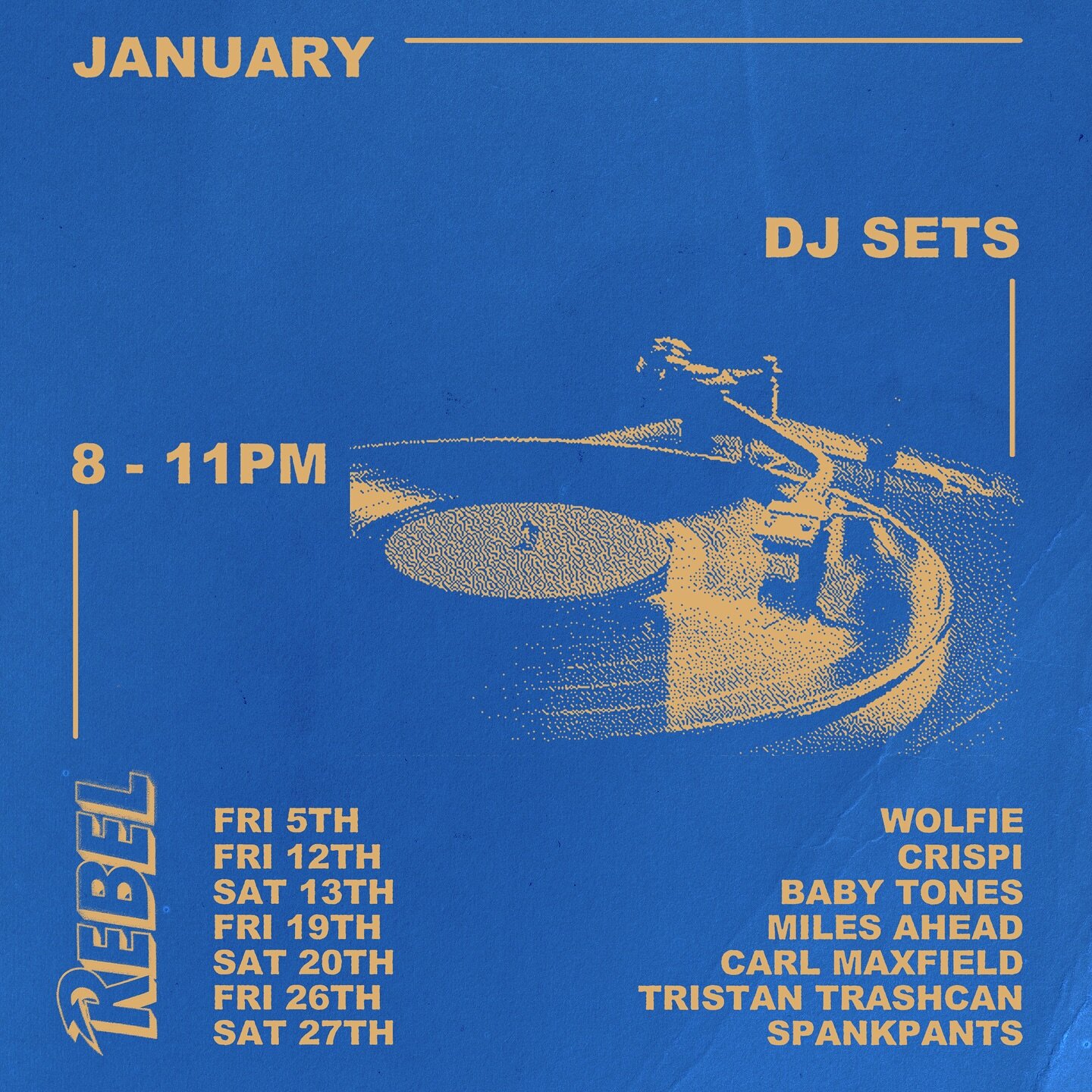 happy new year 🎉 another round of disk jockeys for January 🪩 spinning records 8-11pm Fridays and Saturdays 🔥 #preston3072 #divebar #vinyl #melbourne