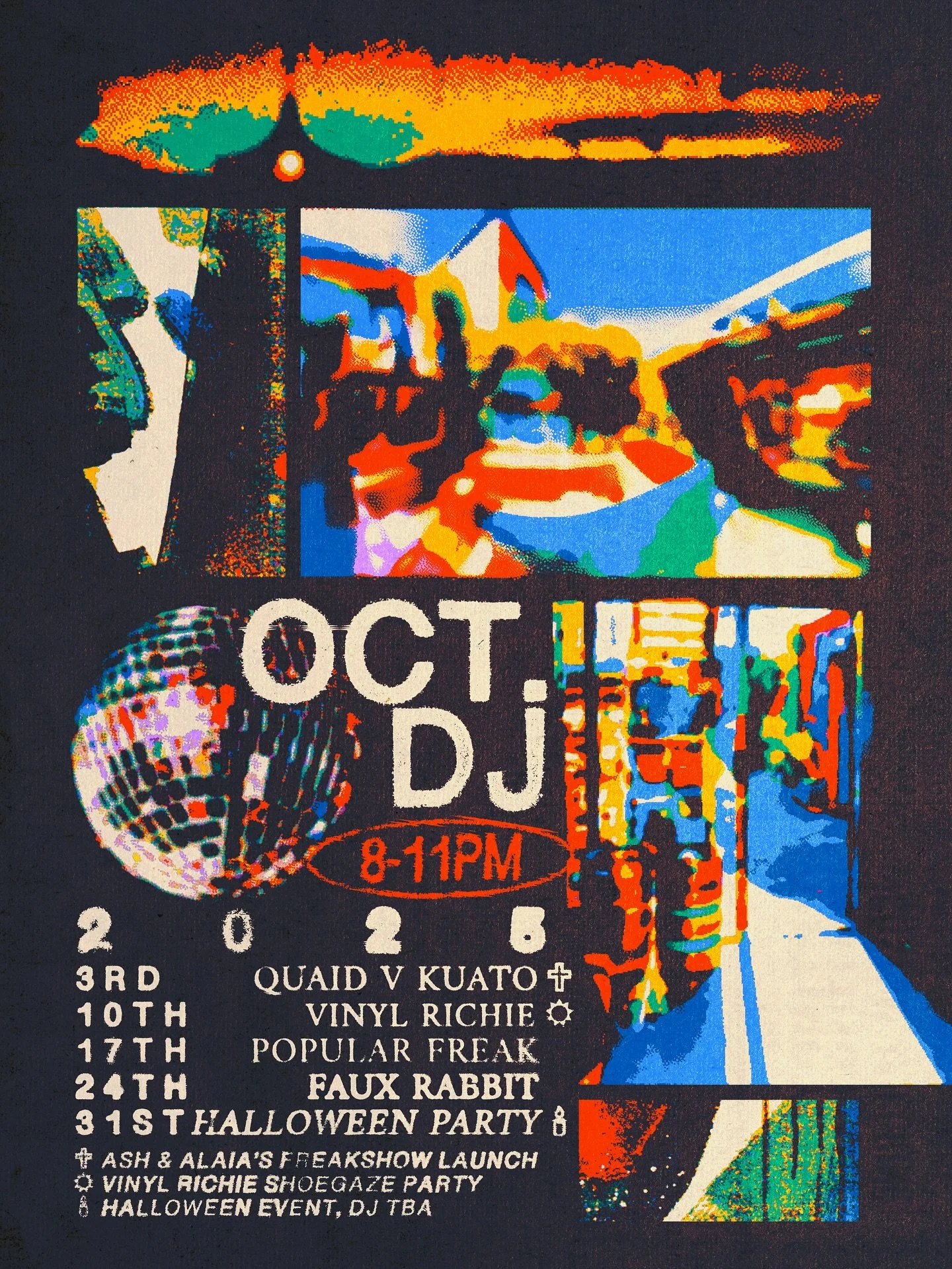 October is now, we got plenty of DJs spinning tracks, fresh art going up on the walls, a shoegaze party night, also a Halloween party!?! 🎃 and to top it off there&rsquo;s nice smelling jasmine in full bloom outside 🌞 catch you here for a beer, a ya