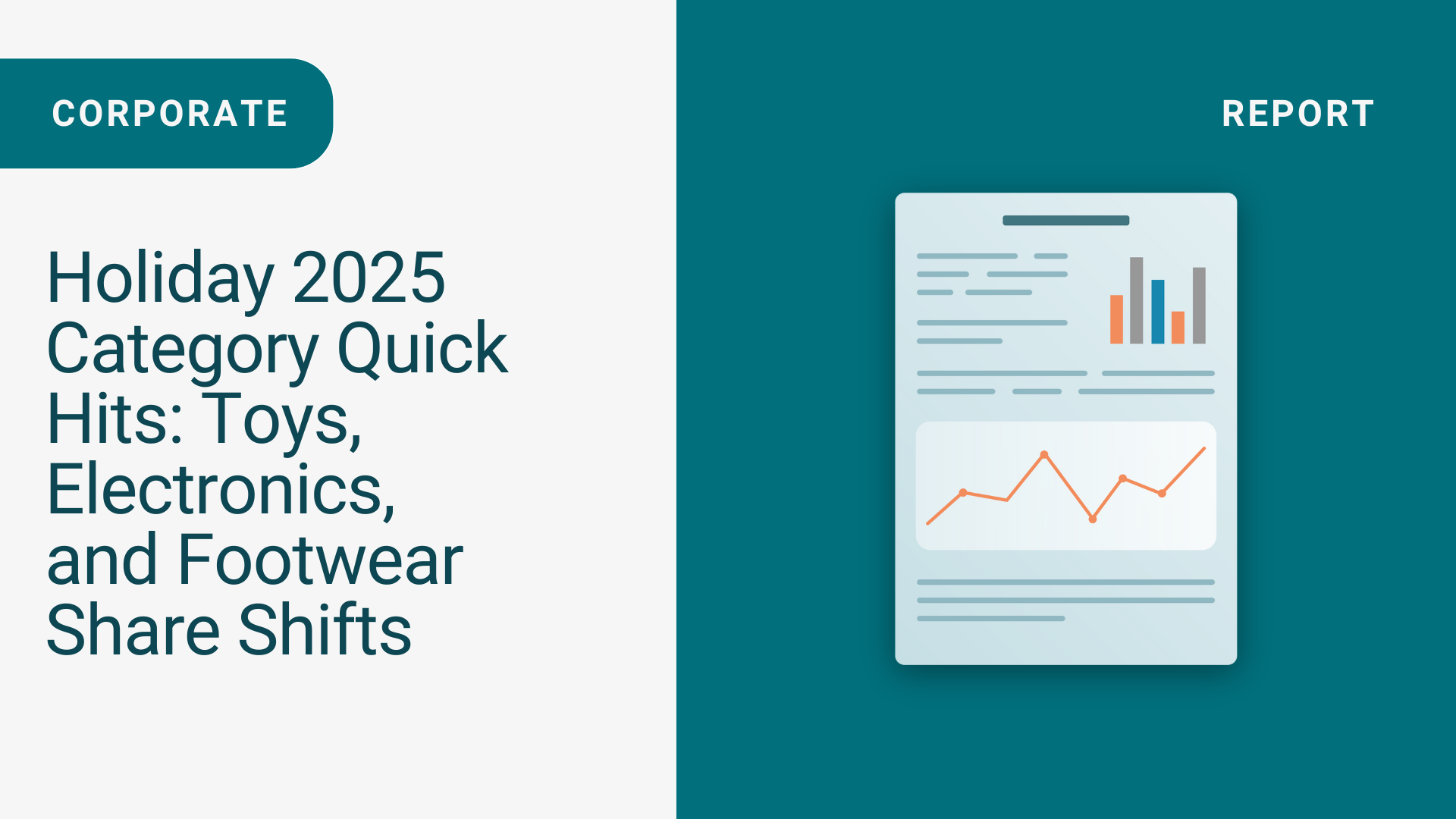 Holiday 2025 Category Quick Hits: Toys, Electronics, and Footwear Share Shifts