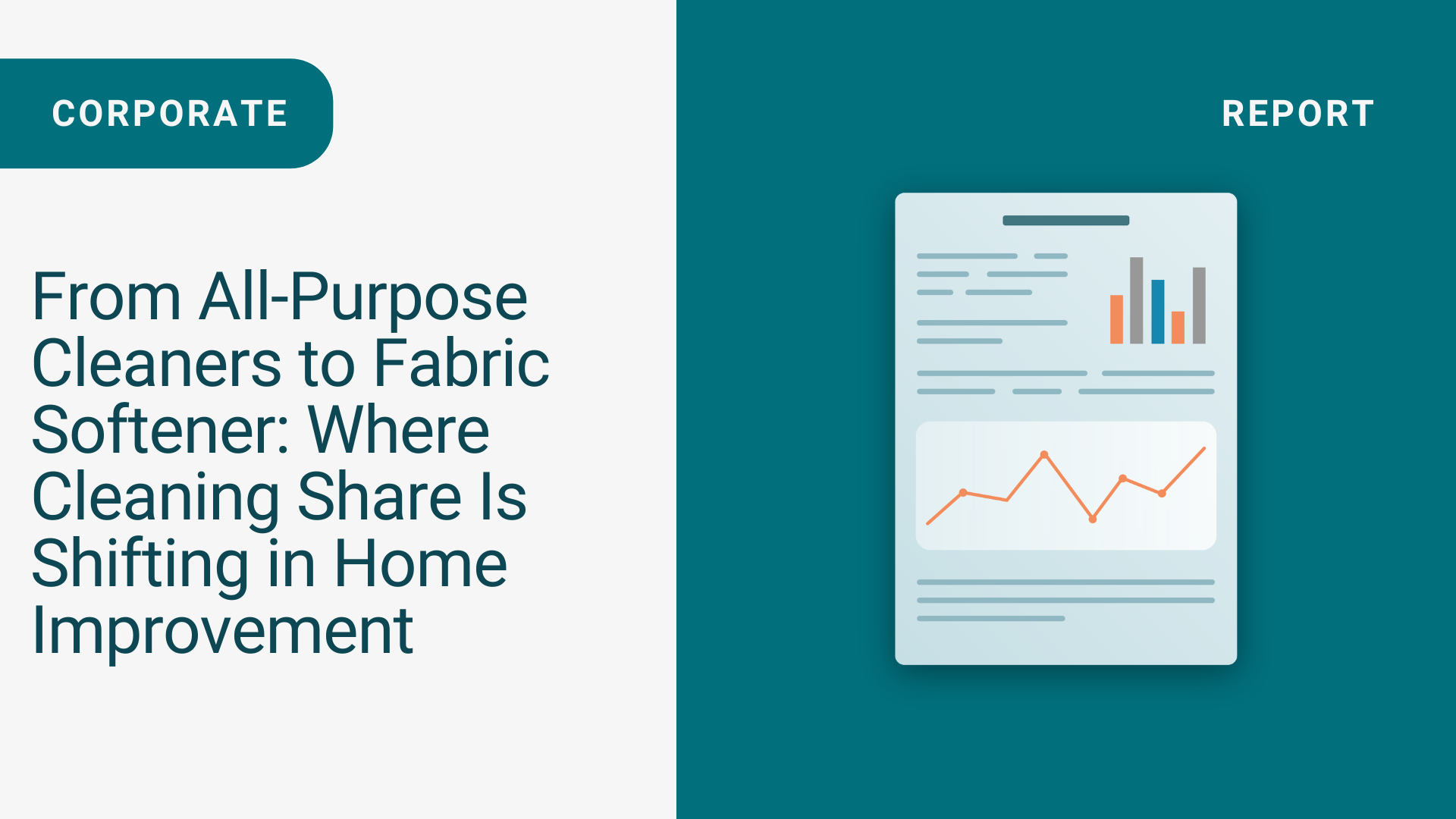 From All-Purpose Cleaners to Fabric Softener: Where Cleaning Share Is Shifting in Home Improvement